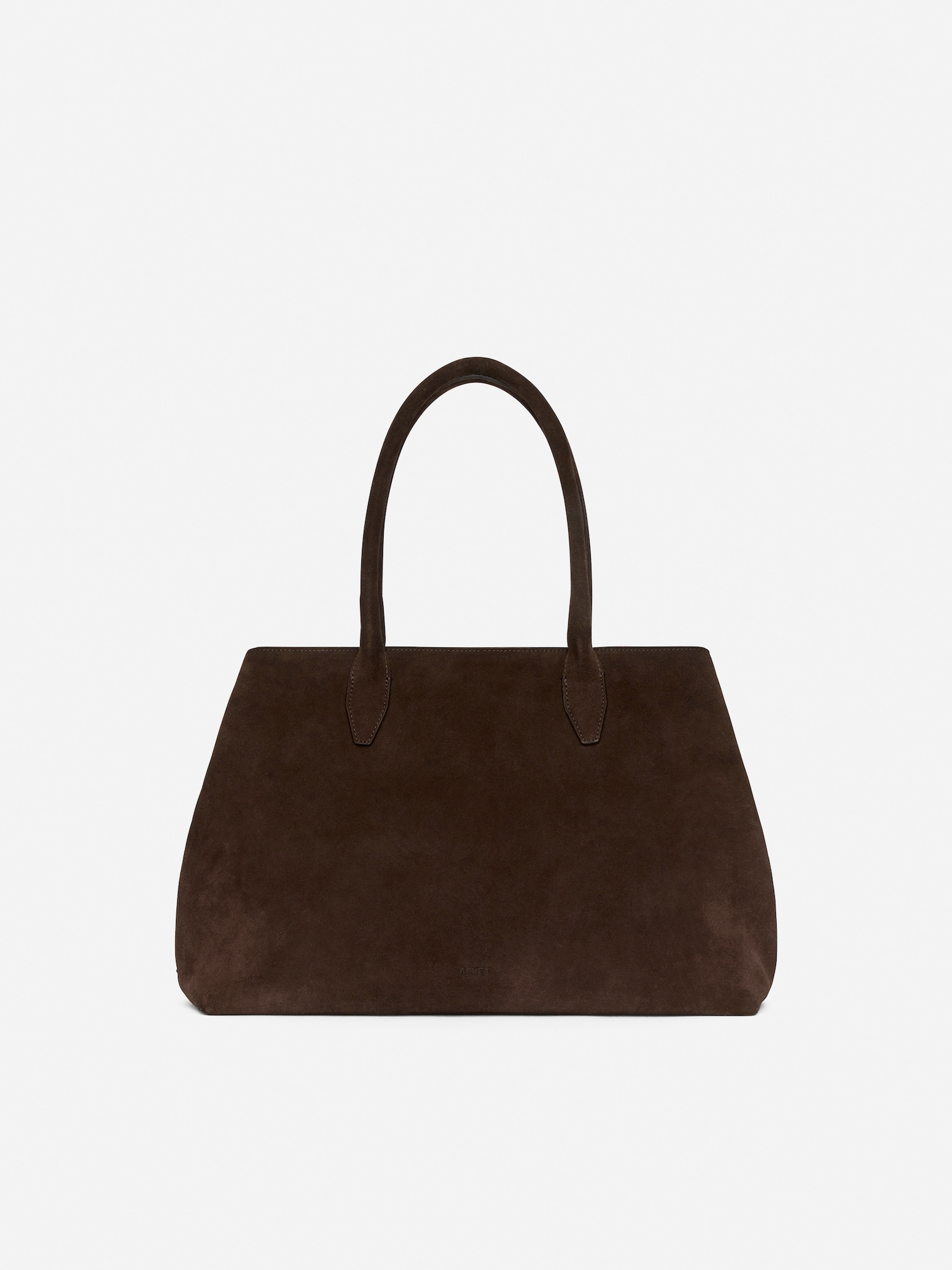 Geantă Tote din Velur - Maro