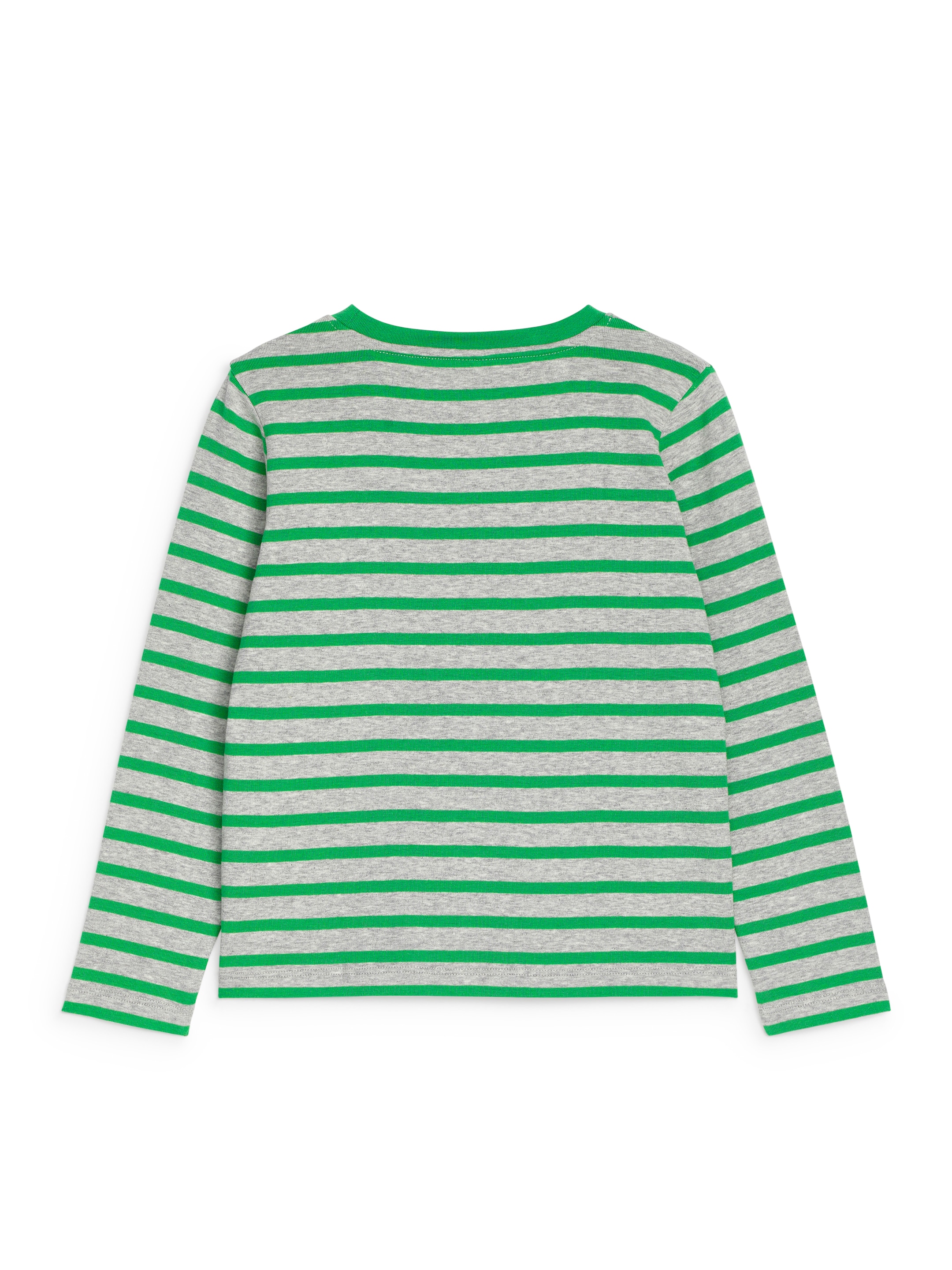 Se større billede: Langærmet T-shirt - Grøn/grå - BØRN | H&M DK 2