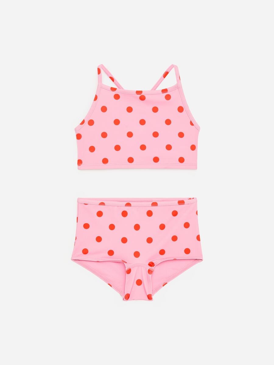 ARKET Girls  Polkadot Bikini Pink,  size 110/116