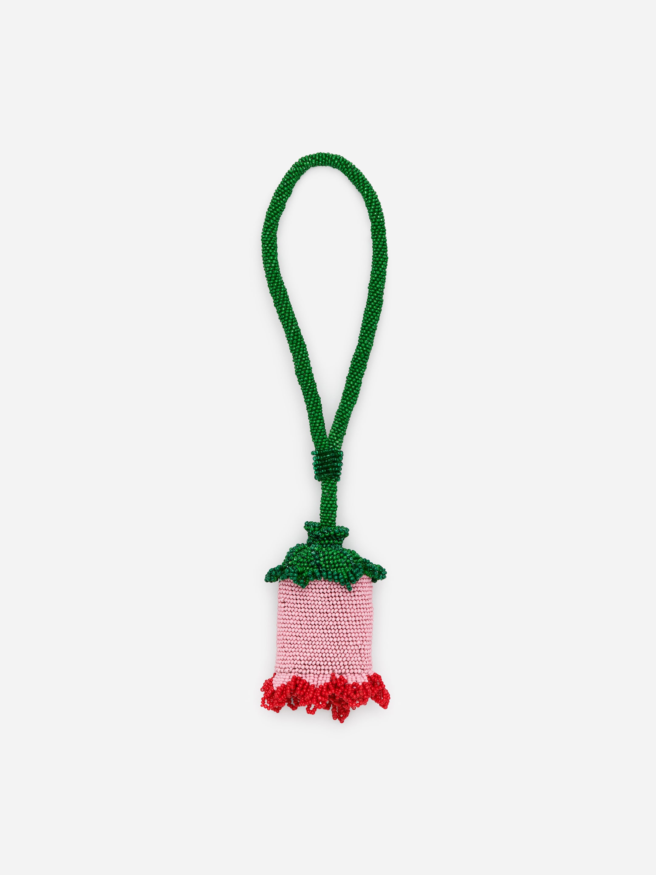 ARKET and Laila Gohar Beaded Keyring-#E7BDCA-18919