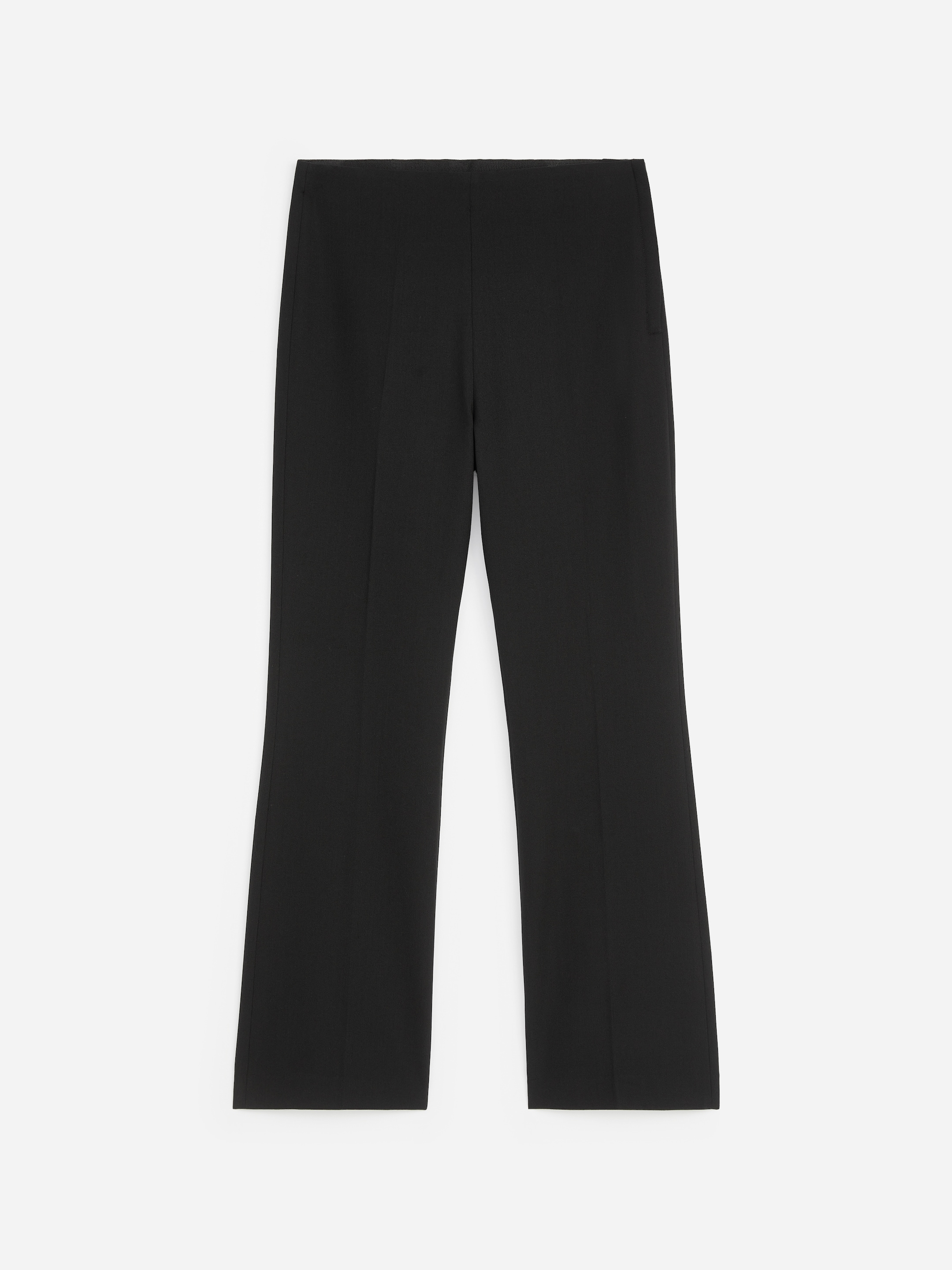 Cropped-Hose mit geradem Bein - Schwarz - Slim Fit - women - StillMedia/DescriptiveStillLife - 1