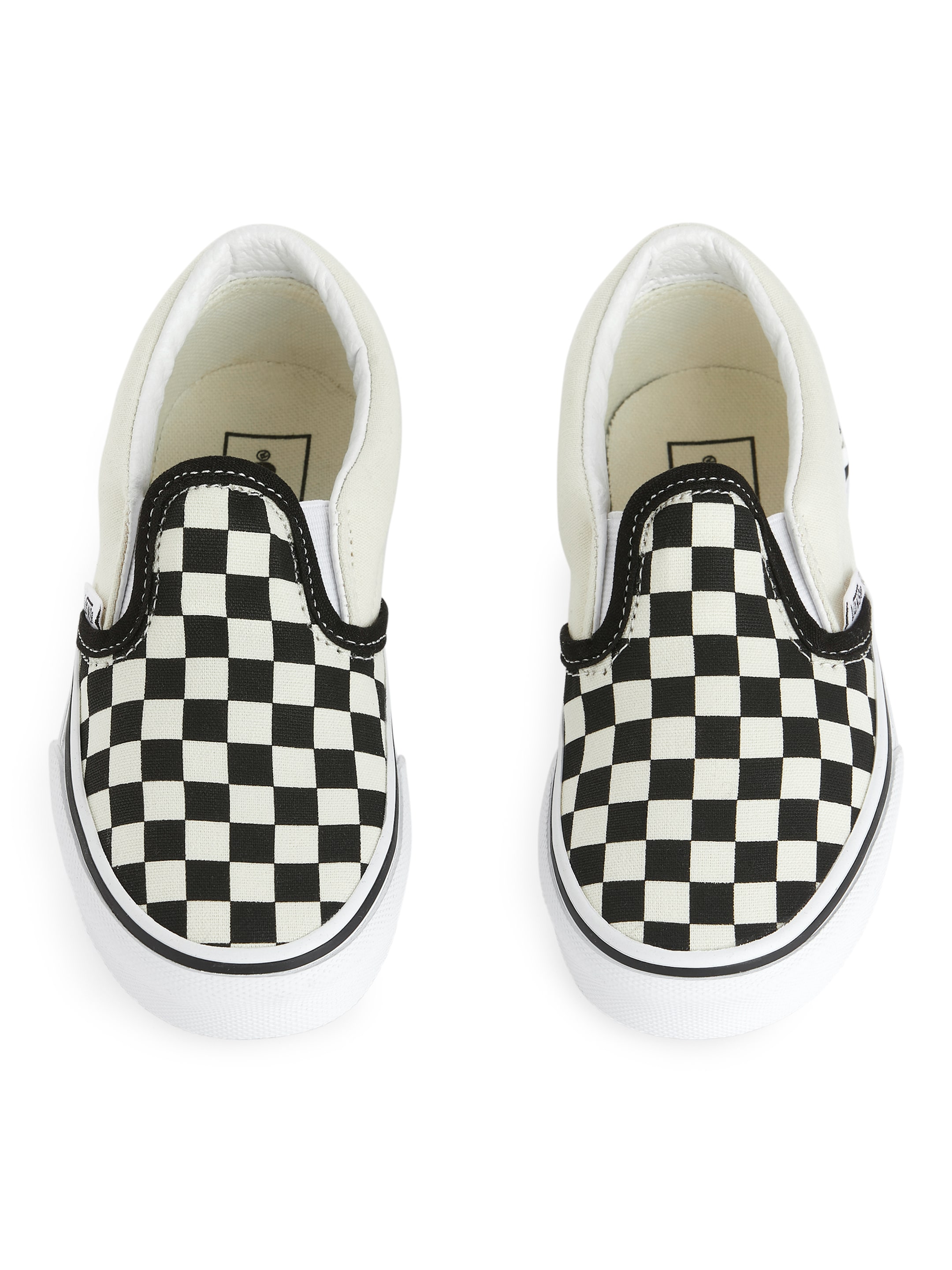 Sneakers slip on Vans Classic per bimbi - Bianco/Nero - Children - StillMedia/DescriptiveStillLife - 7