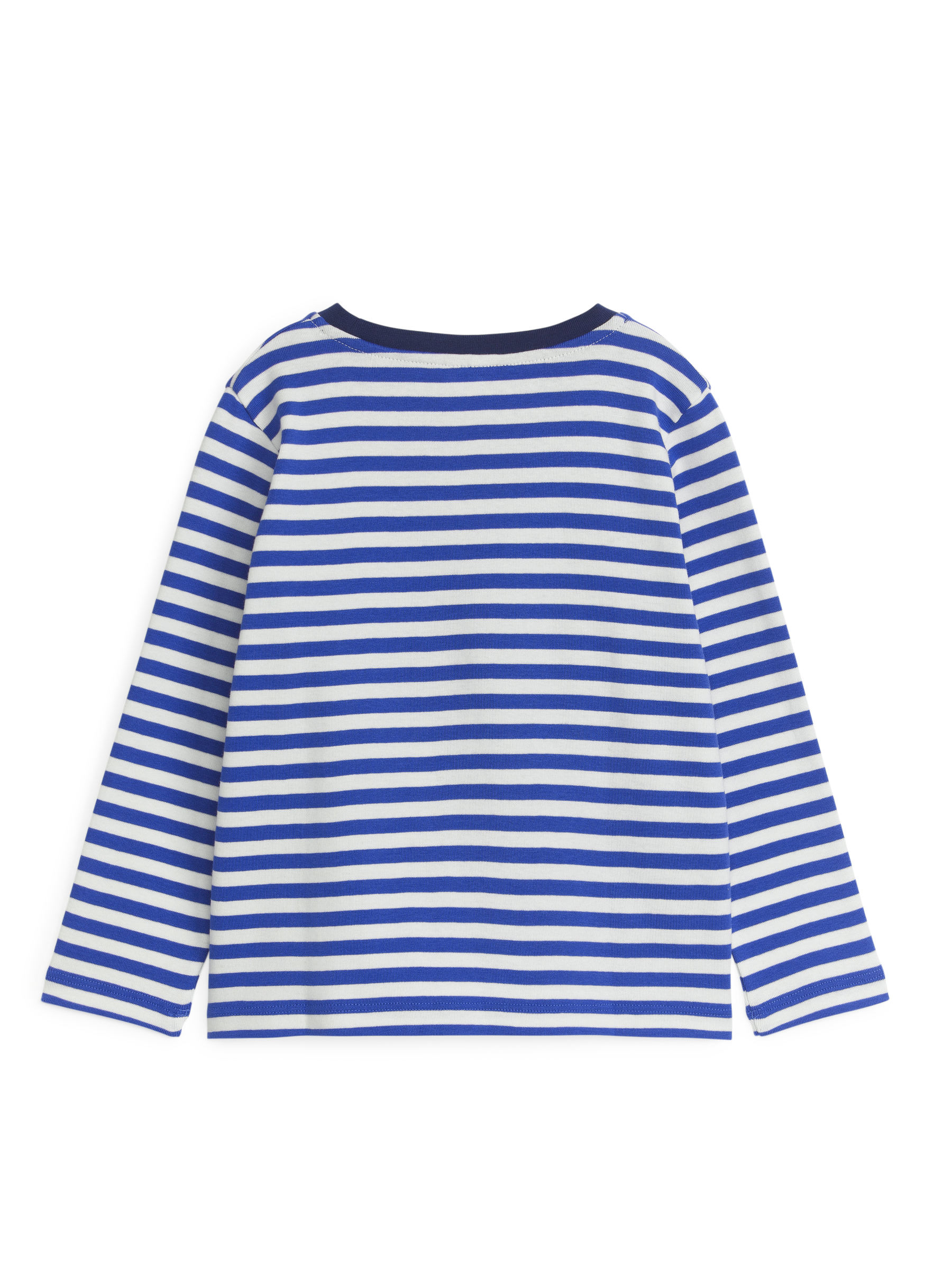 Langarm-T-Shirt - Blau/Weiß - Regular Fit - Kinder - StillMedia/DescriptiveStillLife - 1