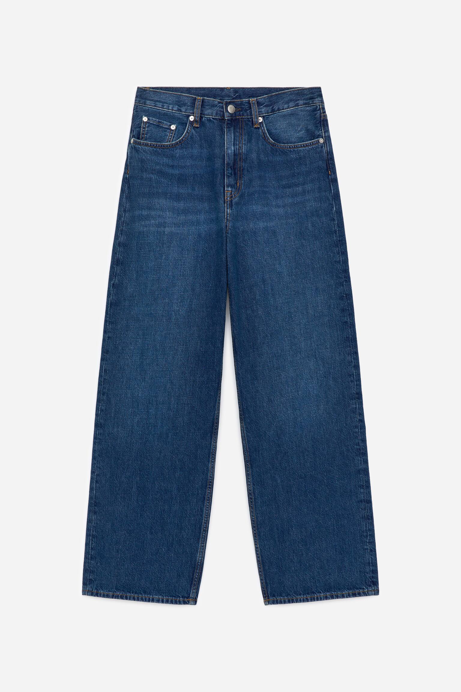 CORAL leveät farkut - Sininen/Luonnonvalkoinen/Sininen/Tummanharmaa/Tummansininen/Beige - 2