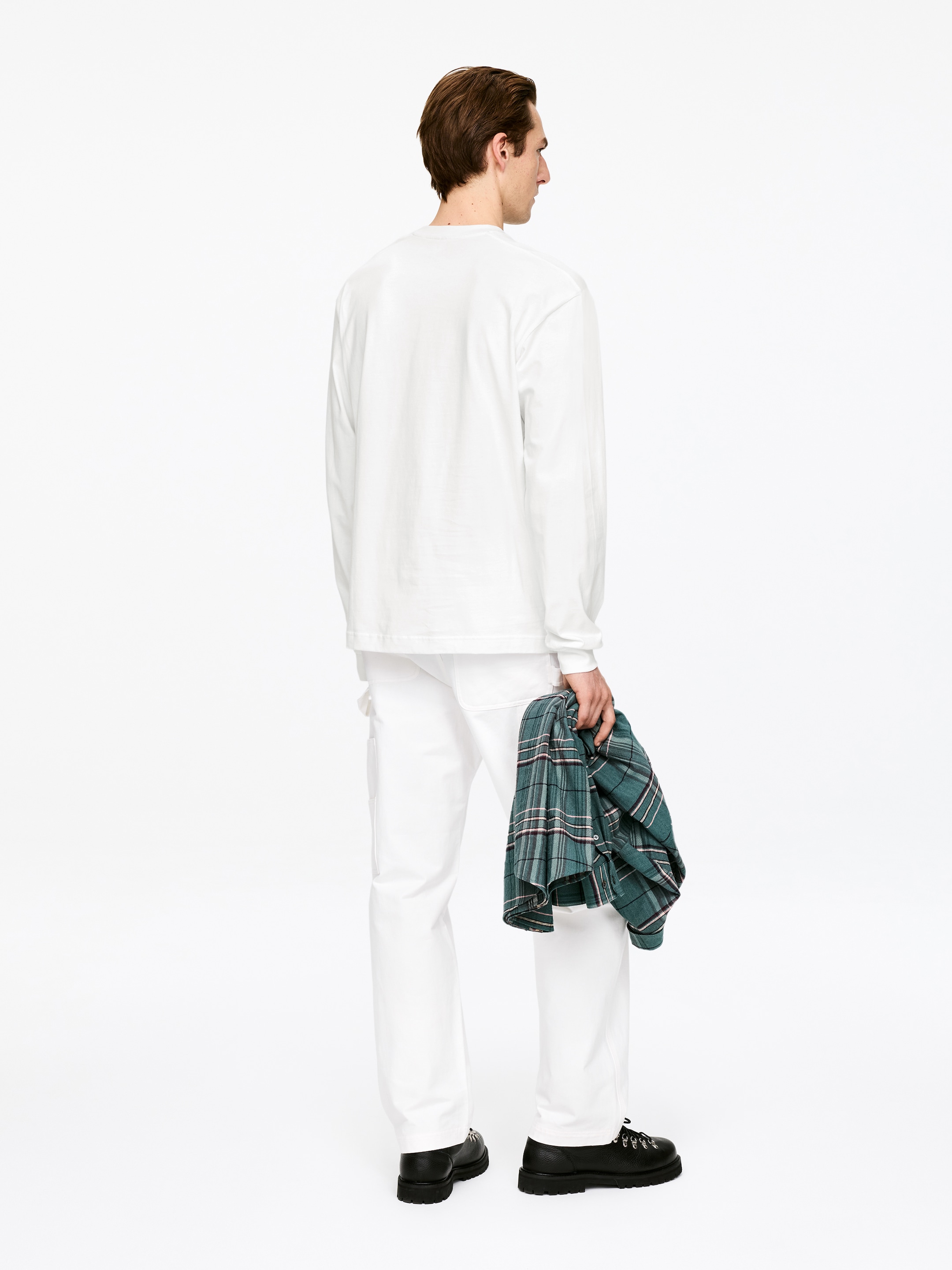 Zobacz większy obraz: T-shirt z długim rękawem - Biały - ON | H&M PL 8