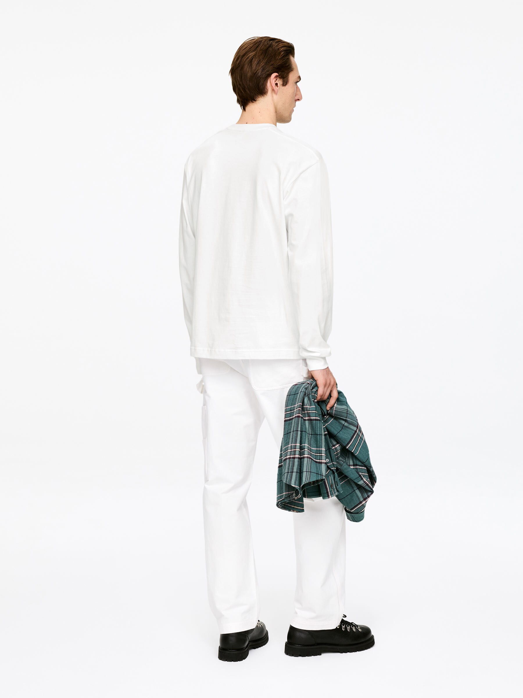 Long-Sleeve T-Shirt - White - Regular fit - Men - StillMedia/Lookbook - 23