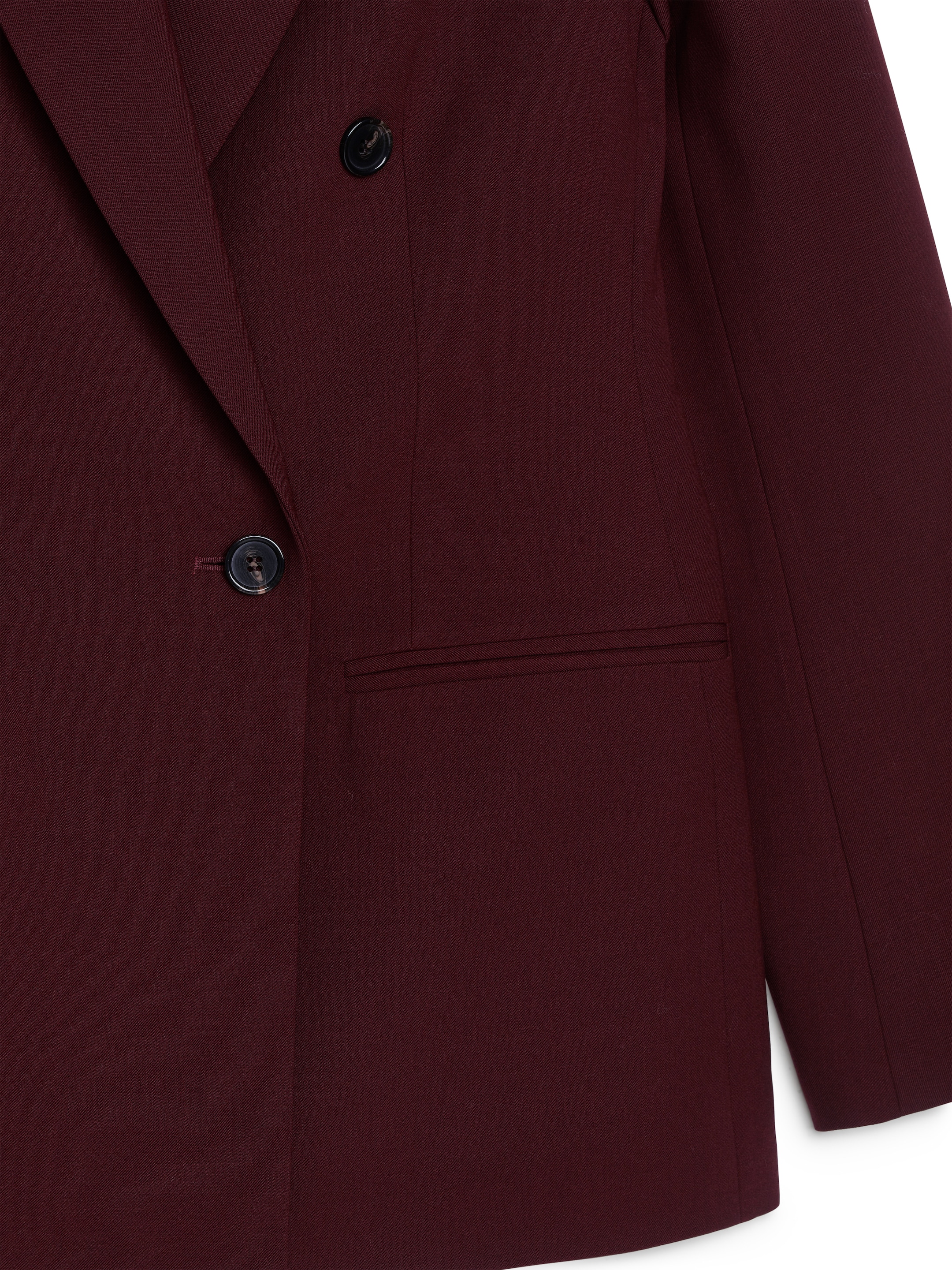 Blazer doppiopetto - Rosso scuro - Relaxed fit - Women - StillMedia/DescriptiveDetail - 1