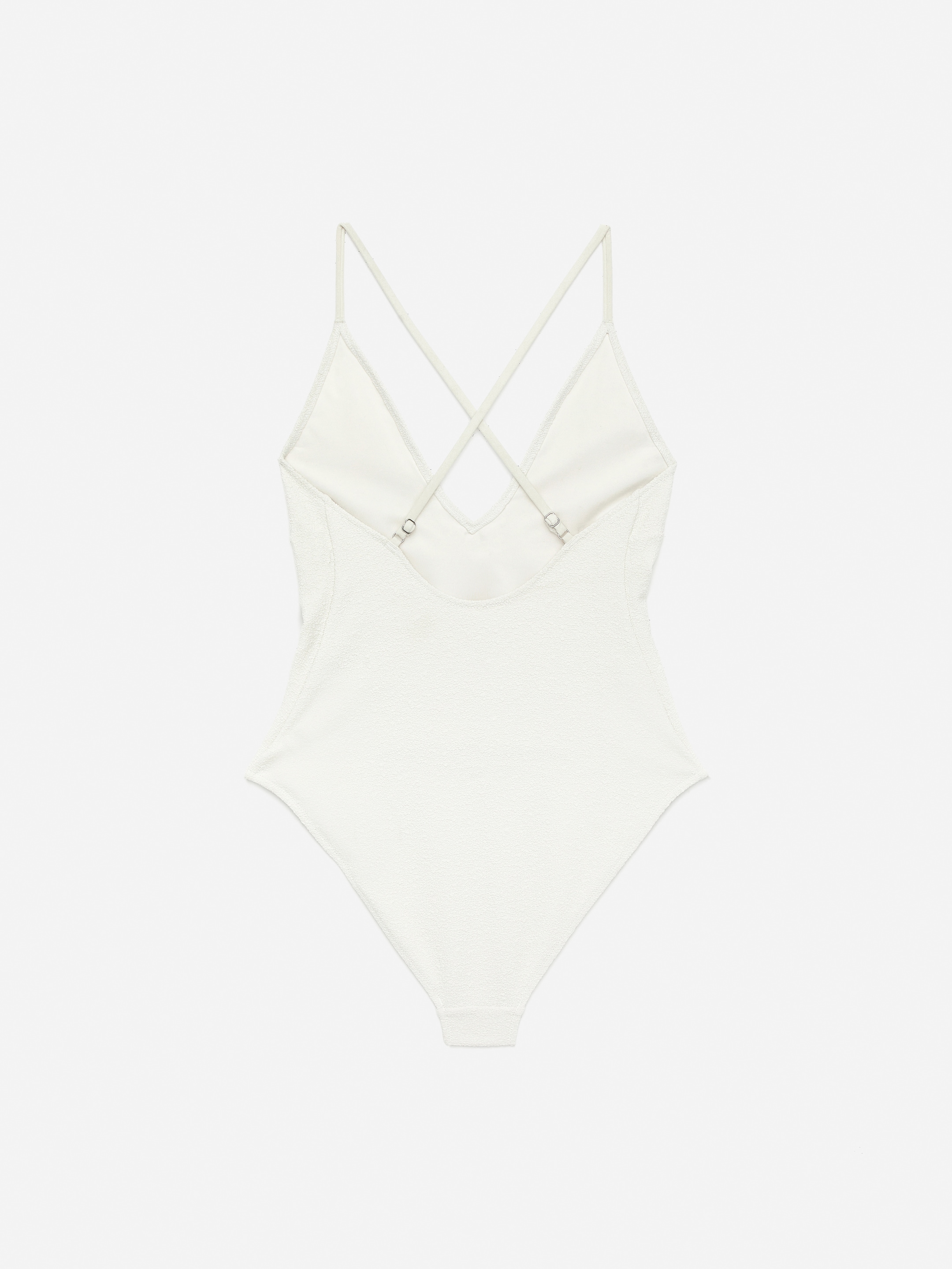 Structured Swimsuit - White - Women - StillMedia/DescriptiveStillLife - 2