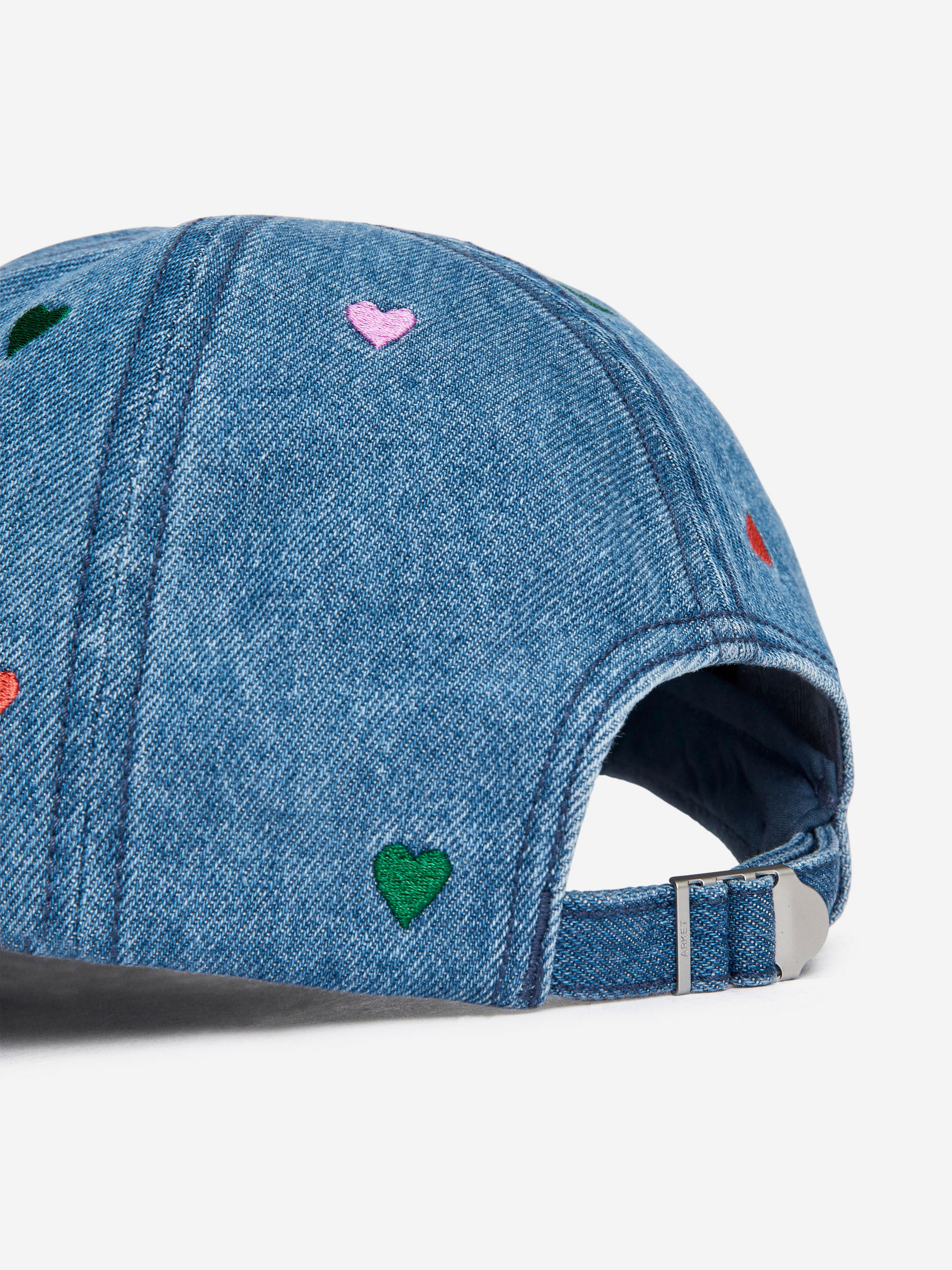 Embroidered Denim Cap - Blue - Children - StillMedia/DescriptiveDetail - 1