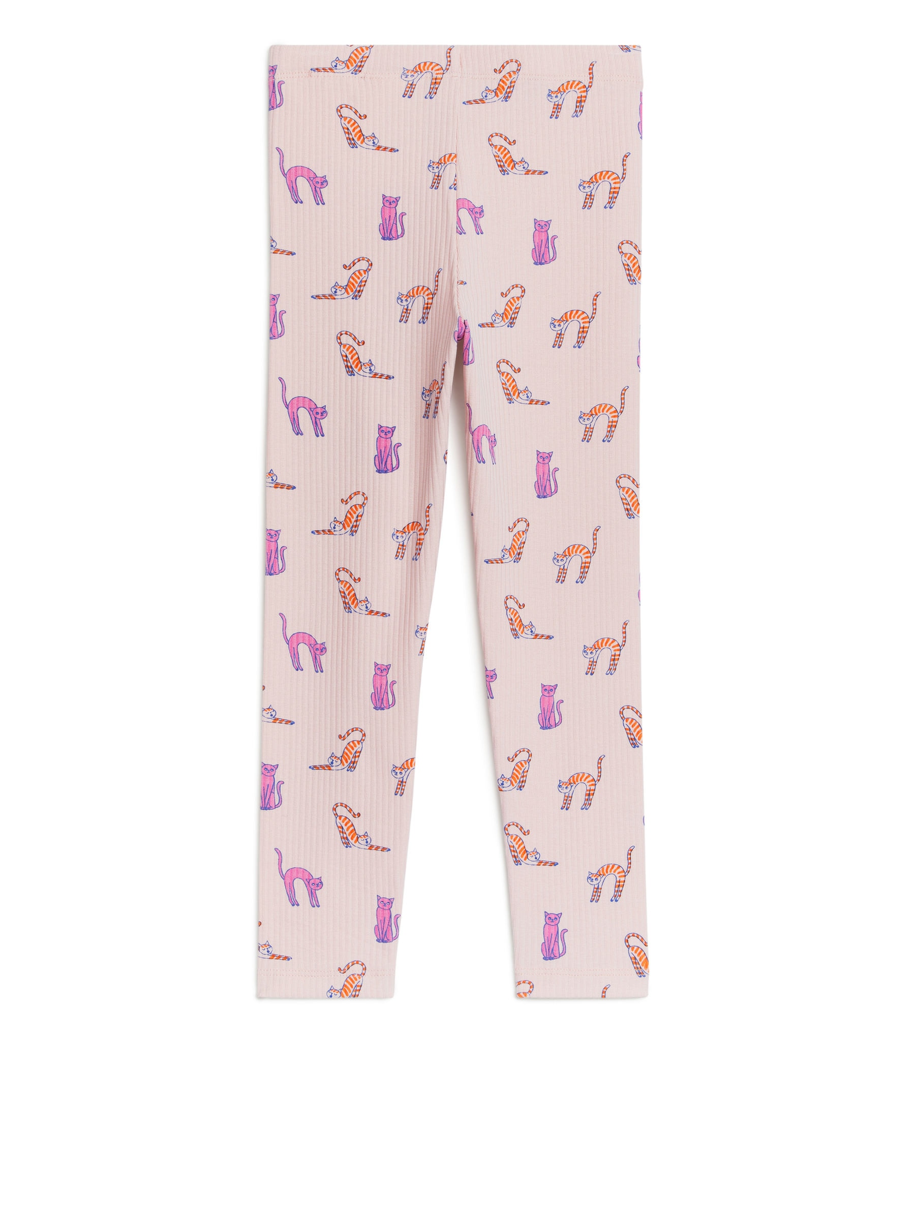 Gerippte Leggings - Altrosa - Slim Fit - Kinder - StillMedia/DescriptiveStillLife - 2