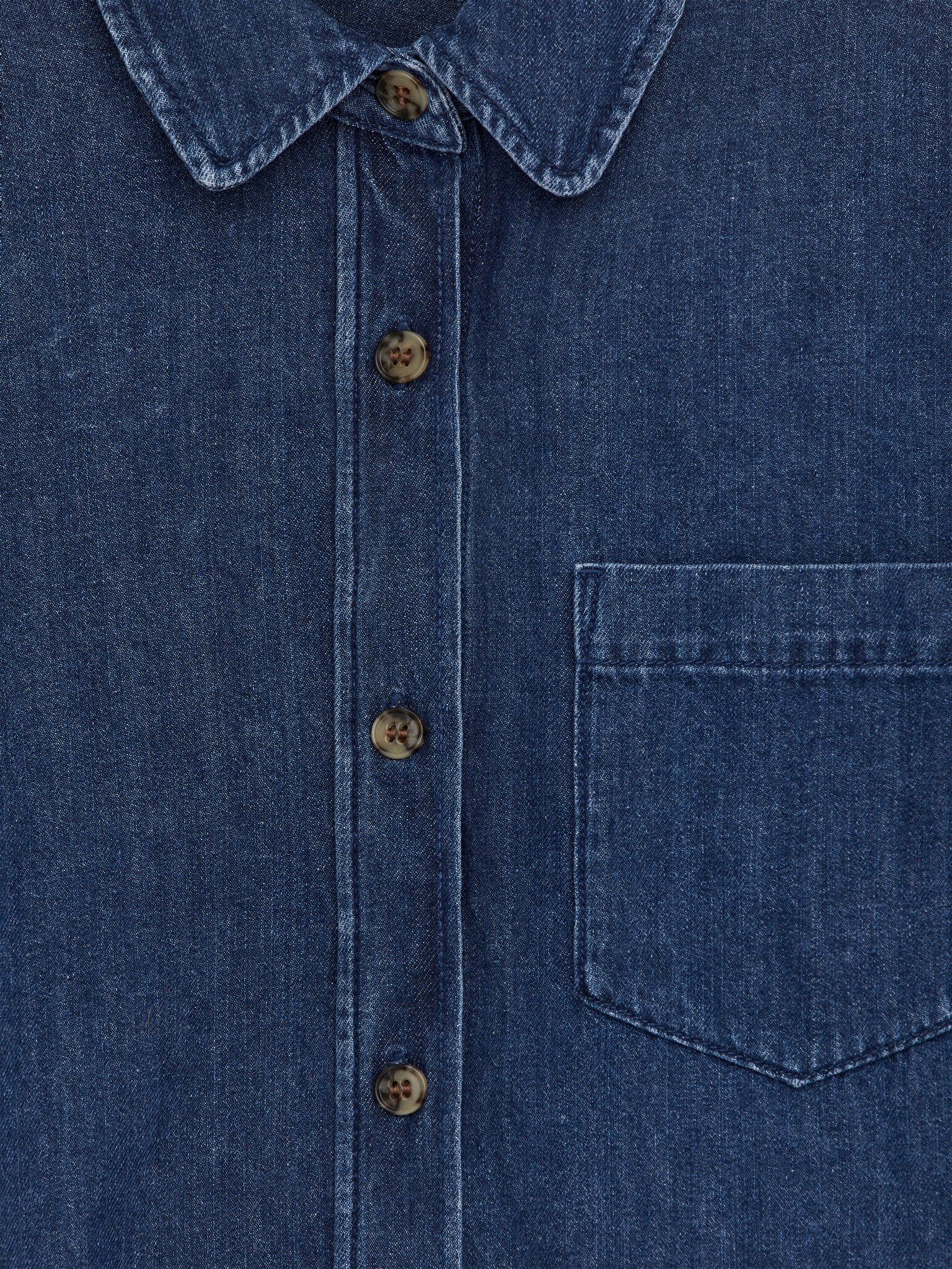 Camicia in denim - Blu - 6