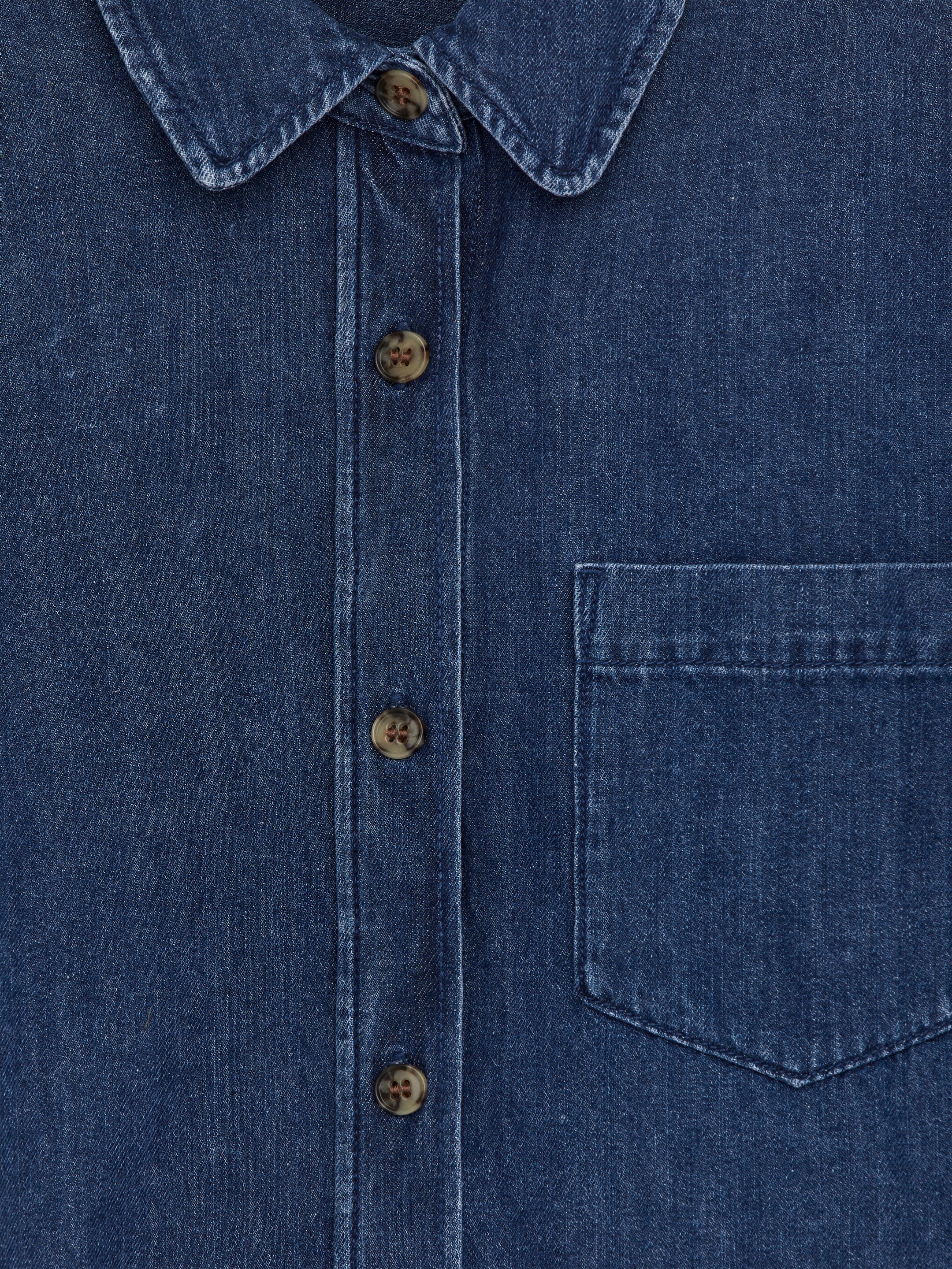 Ver imagem maior: Camisa de ganga - Azul - SENHORA | H&M PT 6
