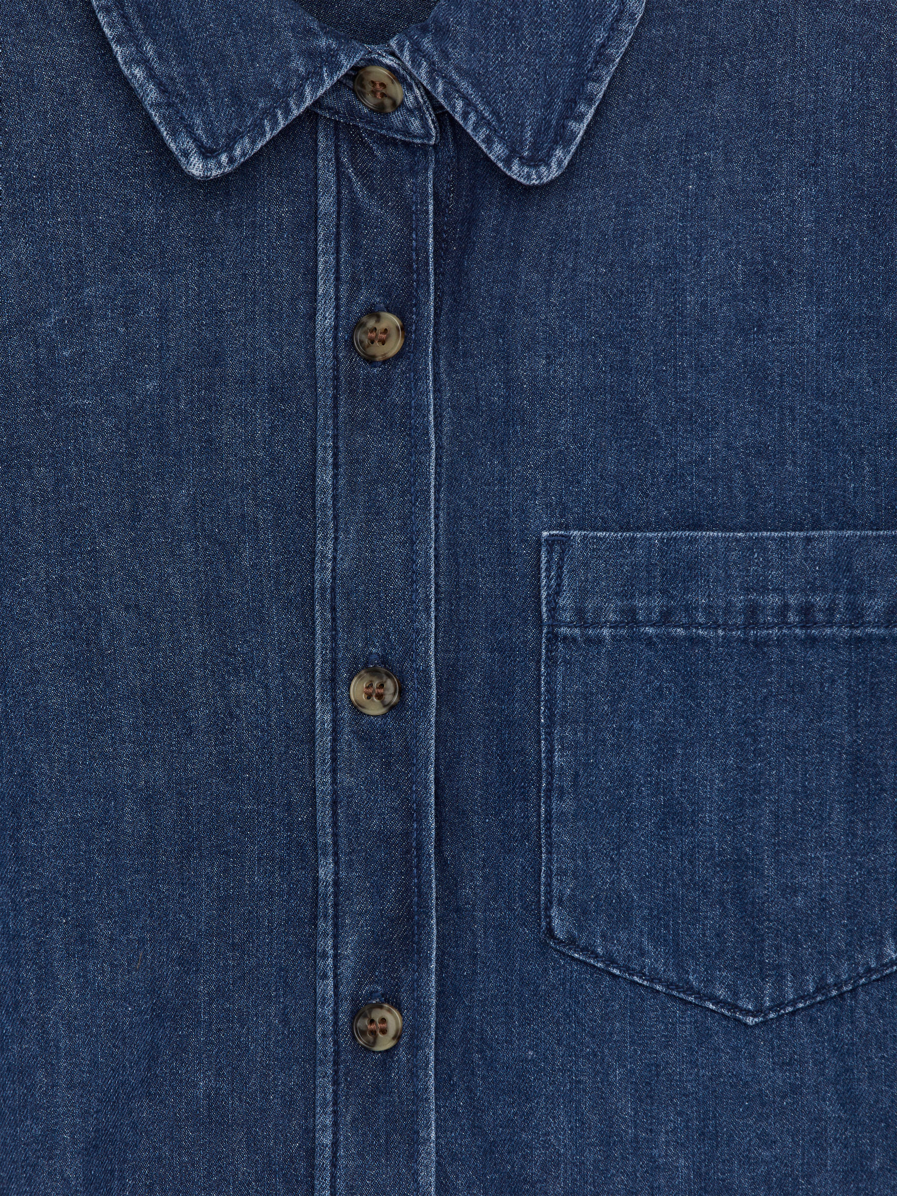 Denim Shirt - Blue - Regular fit - Women - StillMedia/DescriptiveDetail - 2