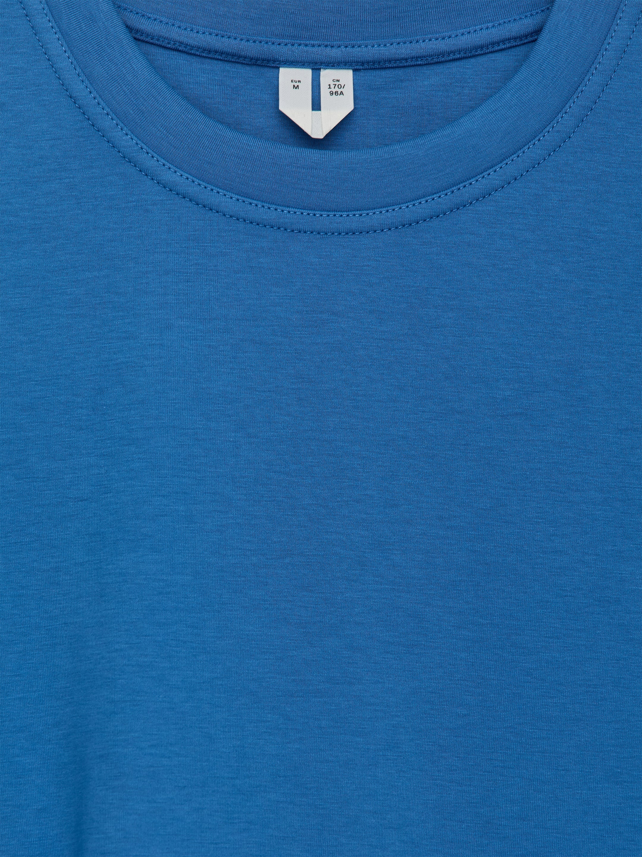 Signature Constructed T-Shirt - Blue - Regular fit - Women - StillMedia/DescriptiveDetail - 2