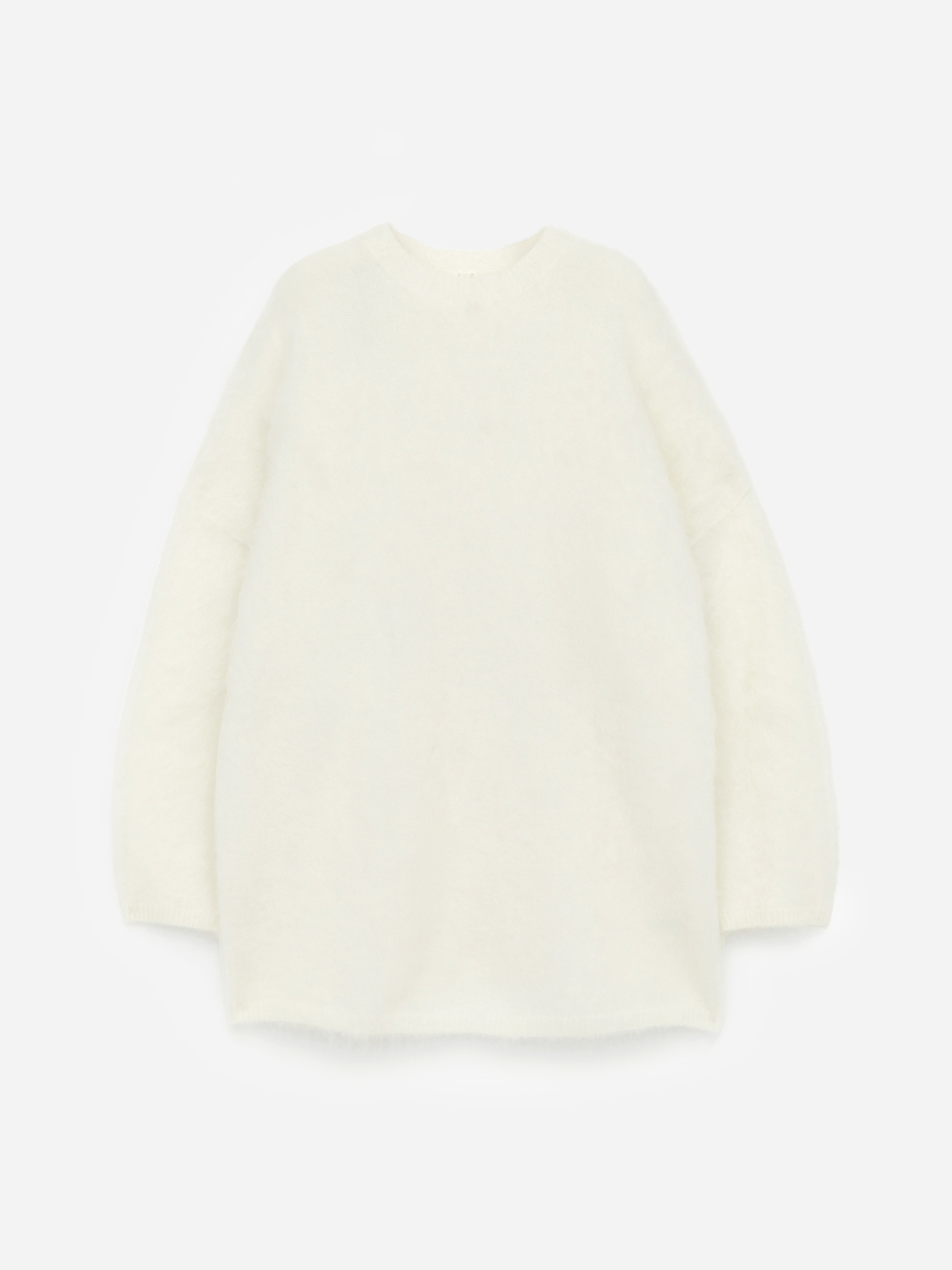Maglione in misto mohair e lana-#fbf7ec-13864