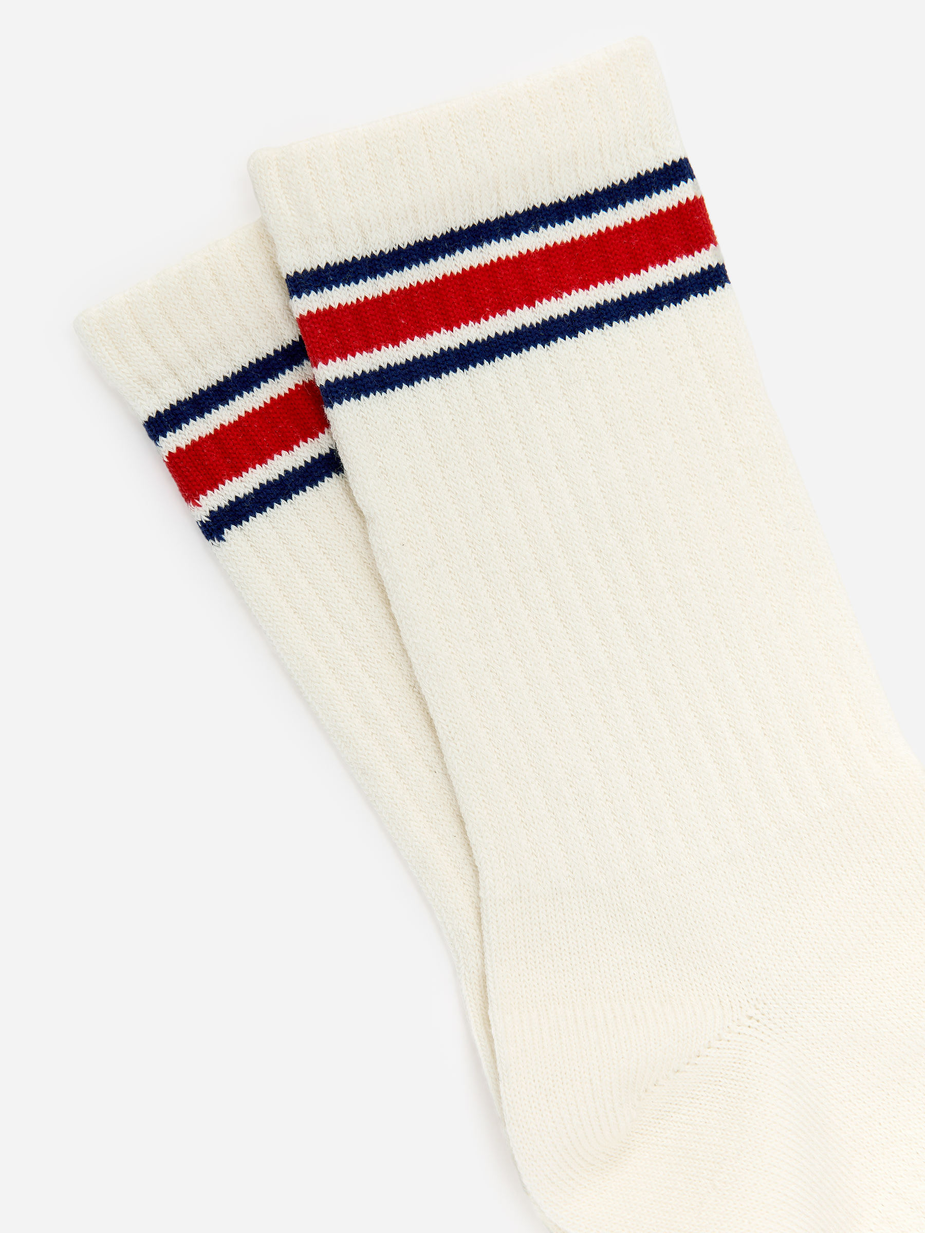 Sportowe skarpetki - Złamana biel / Czerwony - Women - StillMedia/DescriptiveDetail - 2