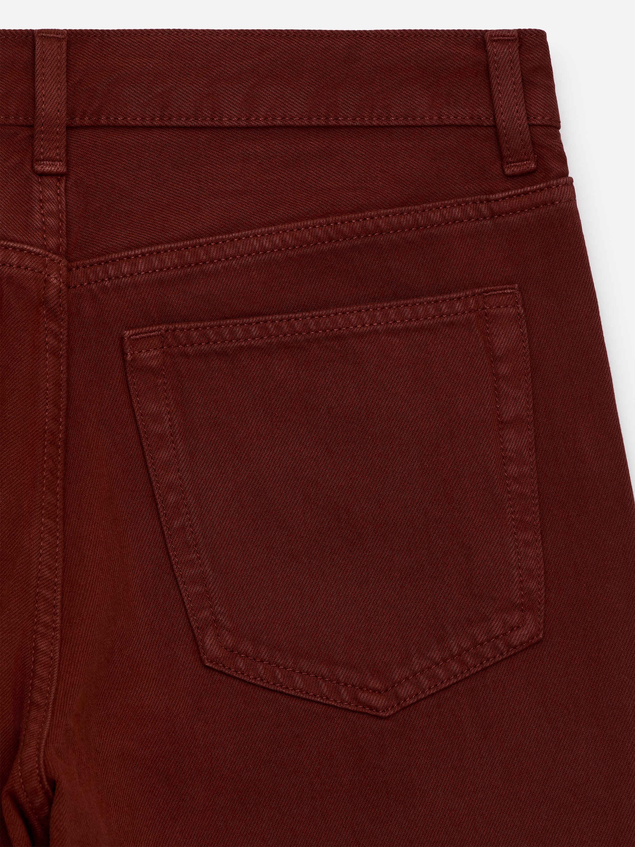 Vaqueros wide loose CLOUD - Rojo oscuro - Corte relajado - Women - StillMedia/DescriptiveStillLife - 1