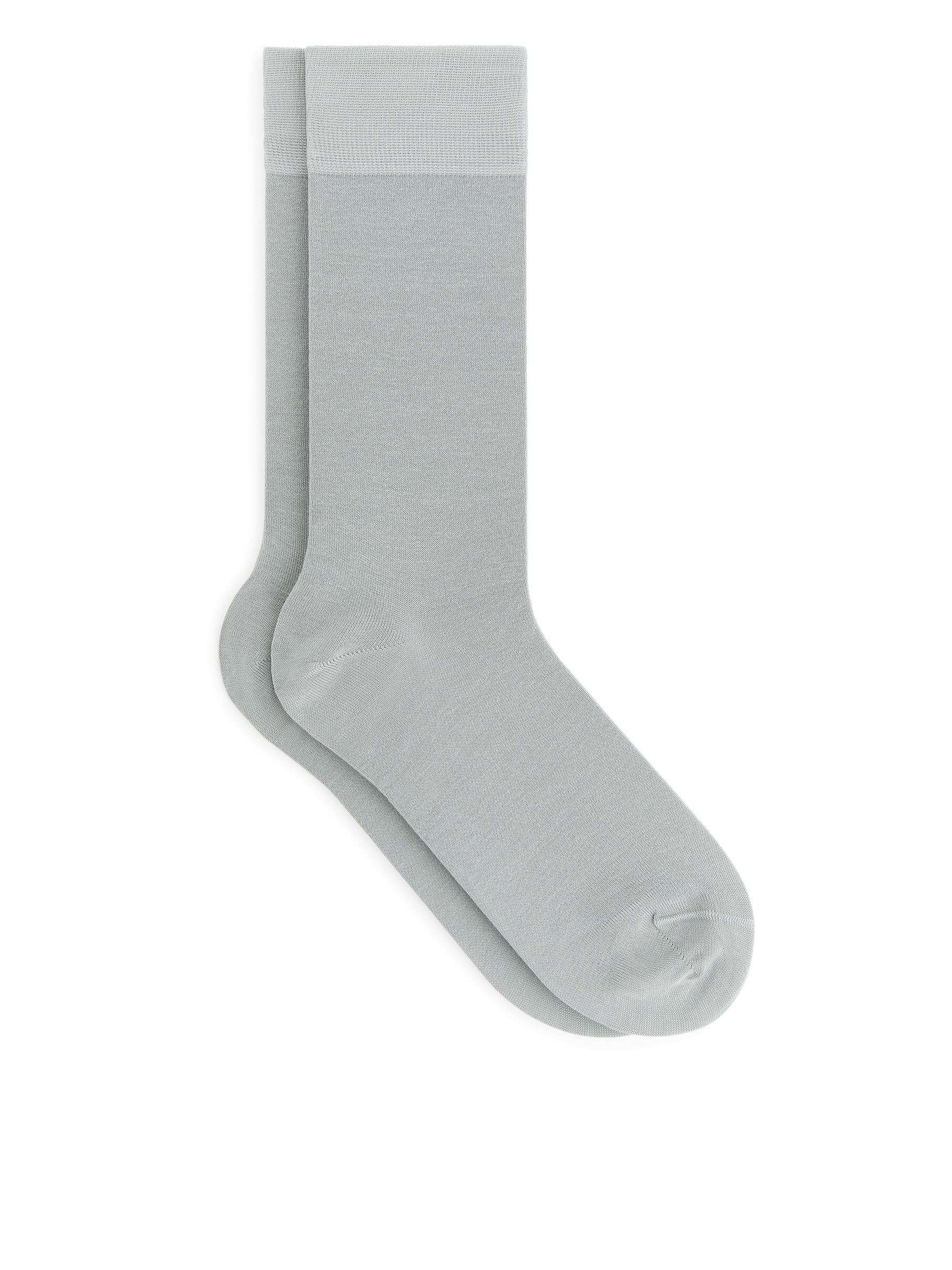Merzerisierte Baumwollsocken - Hellgrau - Herren - StillMedia/DescriptiveStillLife - 1