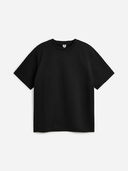 T-shirt i interlocktrikå