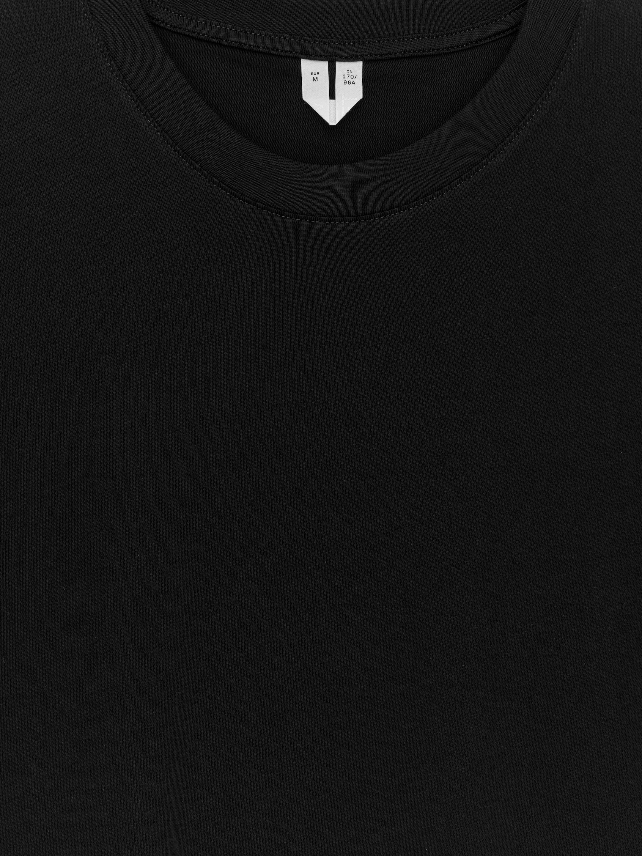 T-shirt Signature z krótkim rękawem - Czarny - Fason normalny - Women - StillMedia/DescriptiveDetail - 43