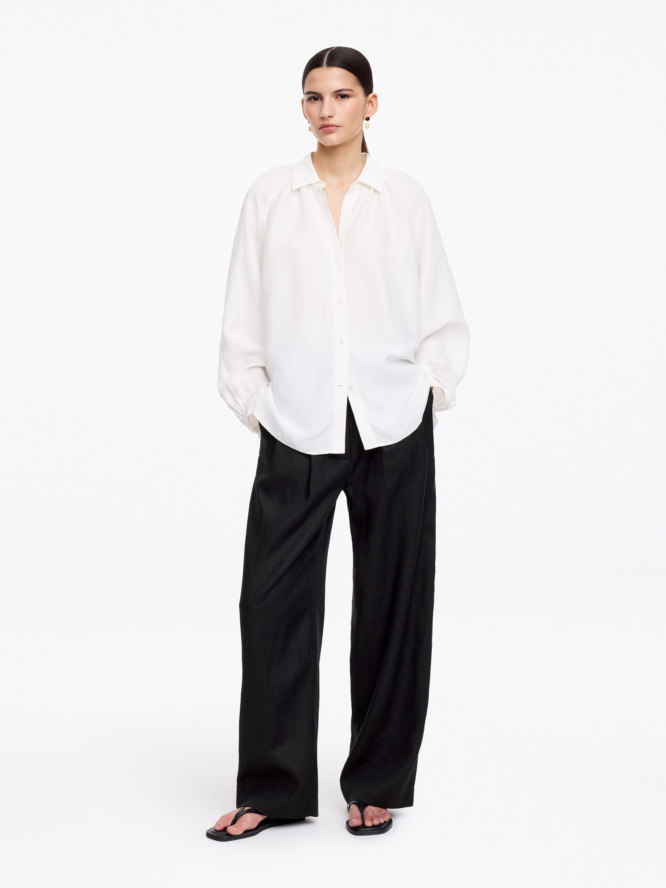 Tailored Linen Trousers
