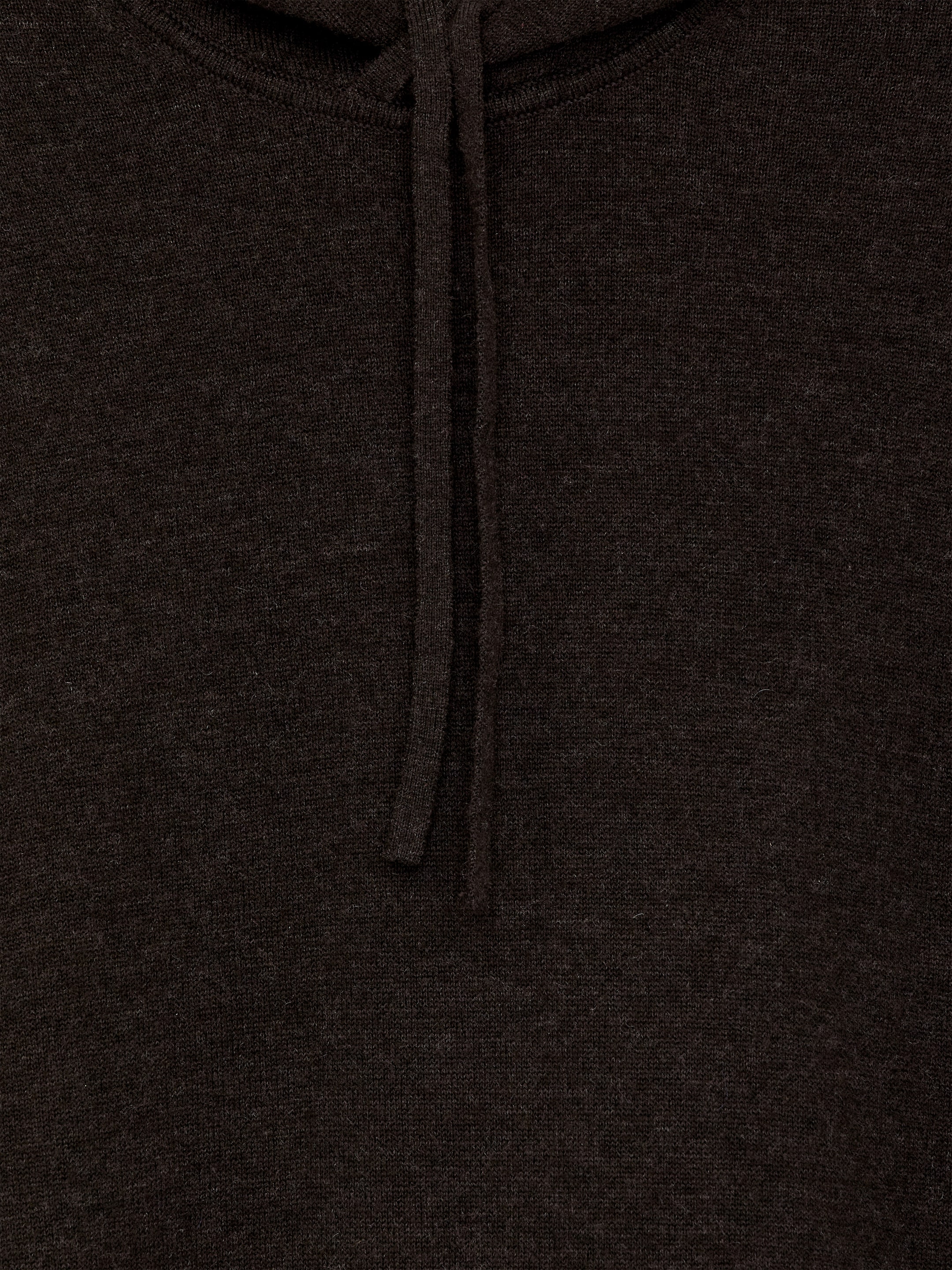 Sweat à capuche en laine et cachemire - Marron foncé - Loose fit - Homme - StillMedia/DescriptiveDetail - 2