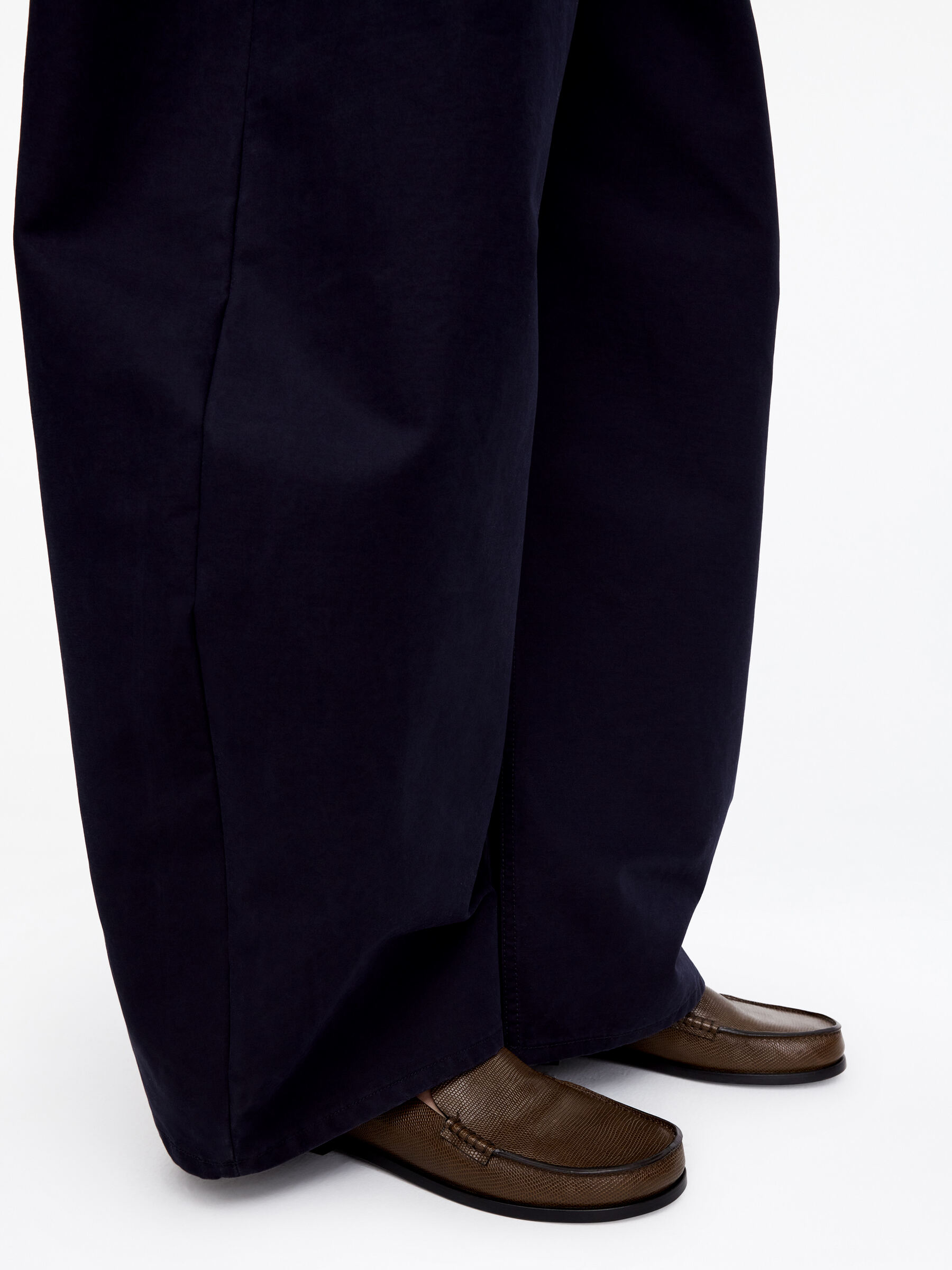 ARKET and Laila Gohar Embossed Loafers - Brown - Women - StillMedia/Lookbook - 8