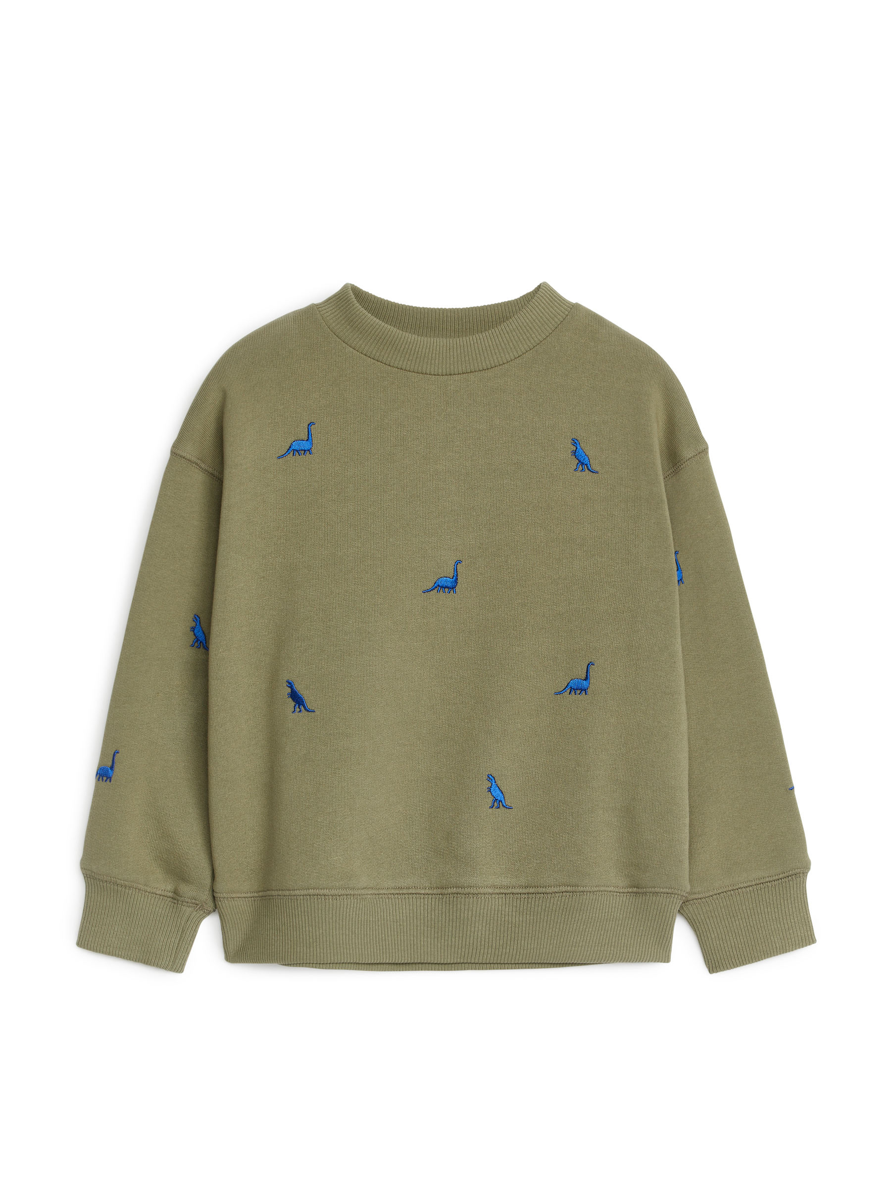 Sweatshirt mit Stickerei - Khaki - Regular Fit - Kinder - StillMedia/DescriptiveStillLife - 3