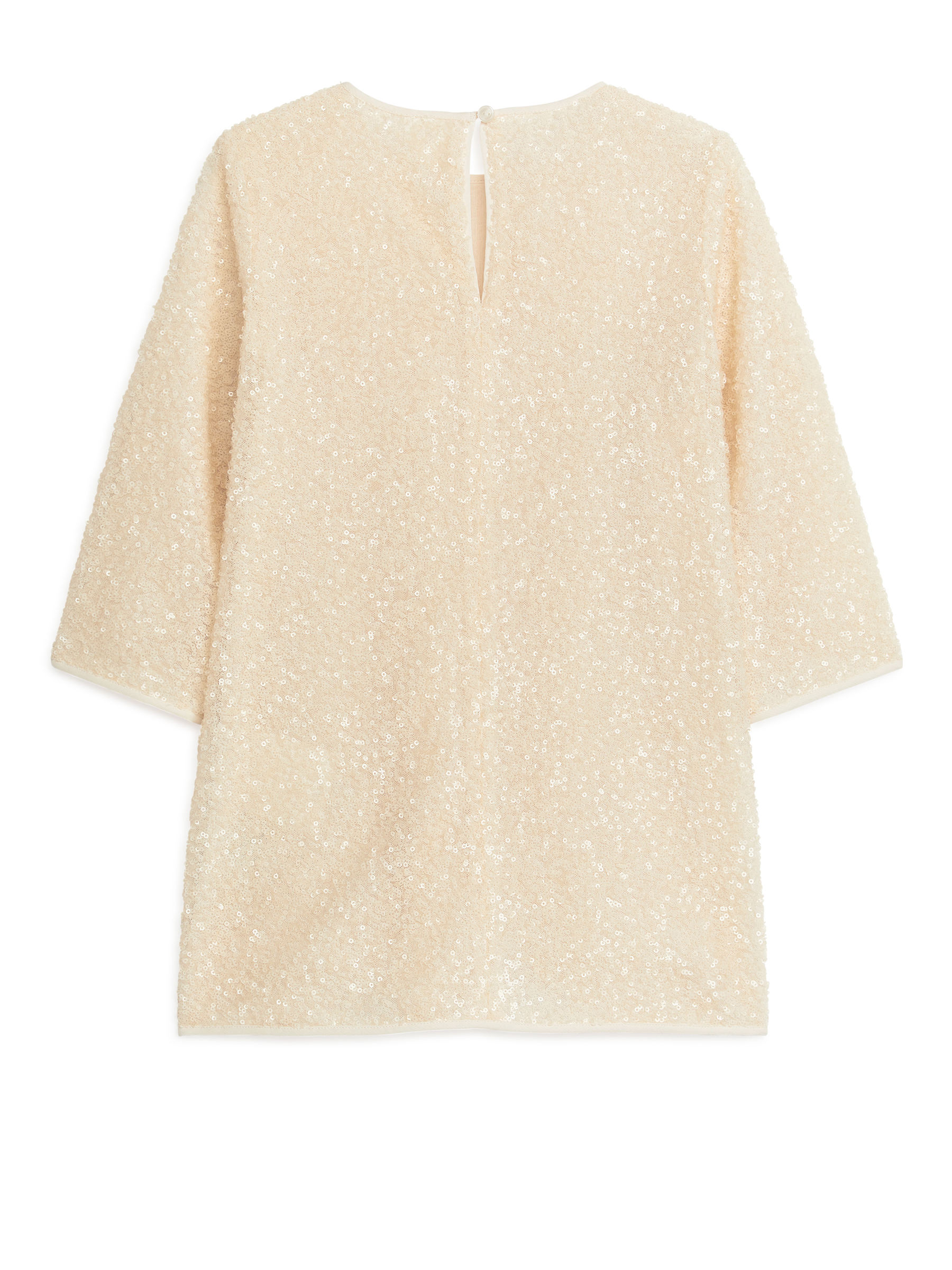 Sequin Dress - Off-White - Regular fit - Children - StillMedia/DescriptiveStillLife - 3