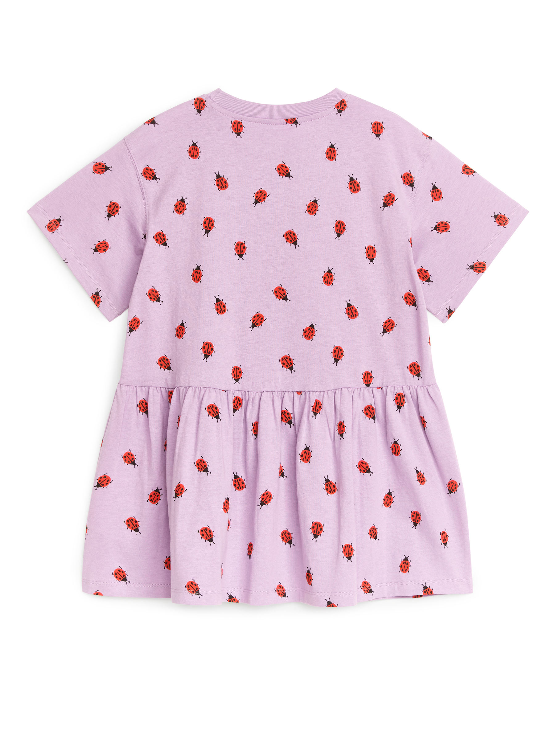 Jerseykleid mit Rüschen - Lila - Relaxed Fit - Kinder - StillMedia/DescriptiveStillLife - 2