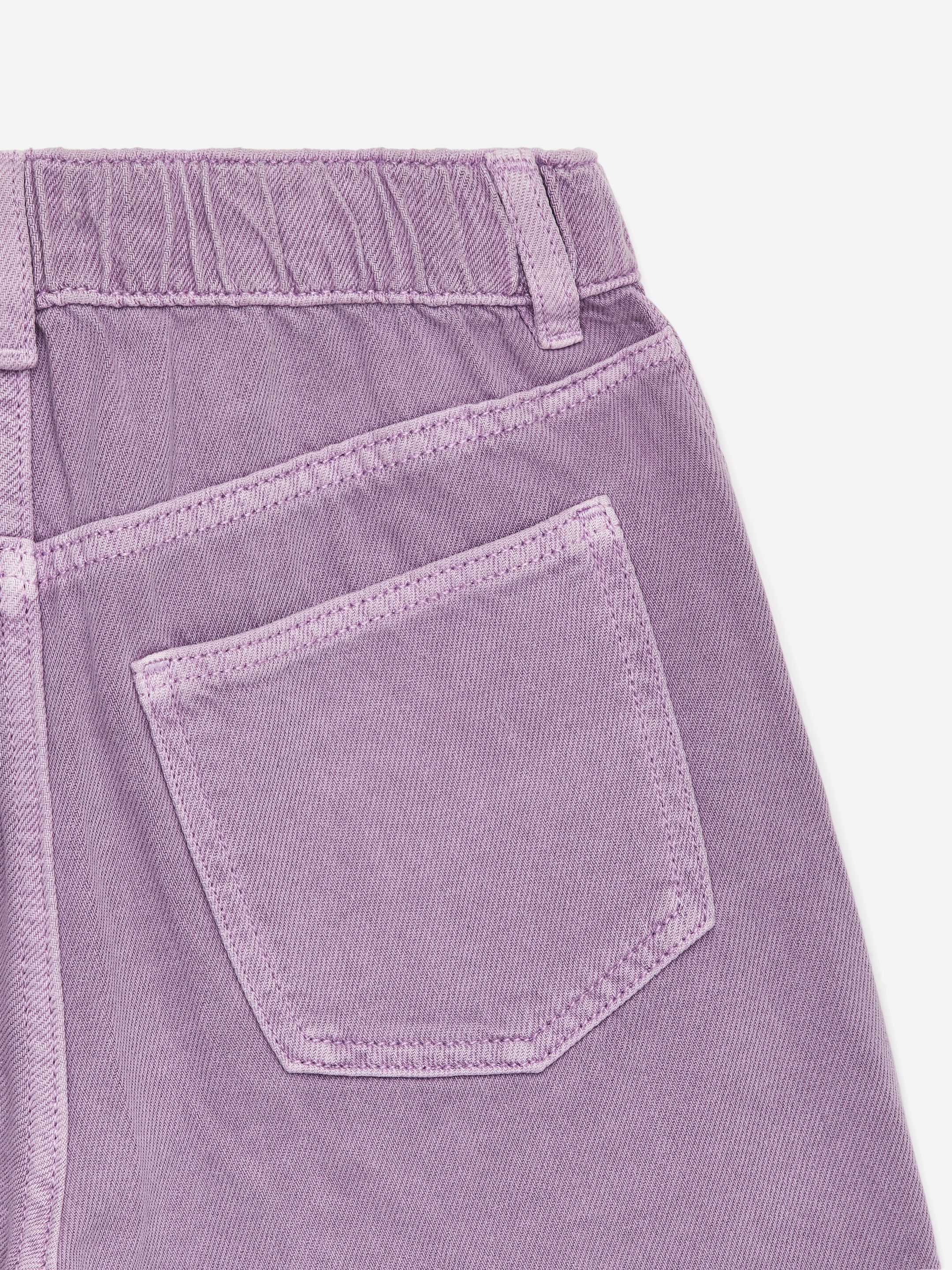 Größeres Bild anzeigen: Bestickte Jeansshorts - Lila - Kids | H&M AT 3