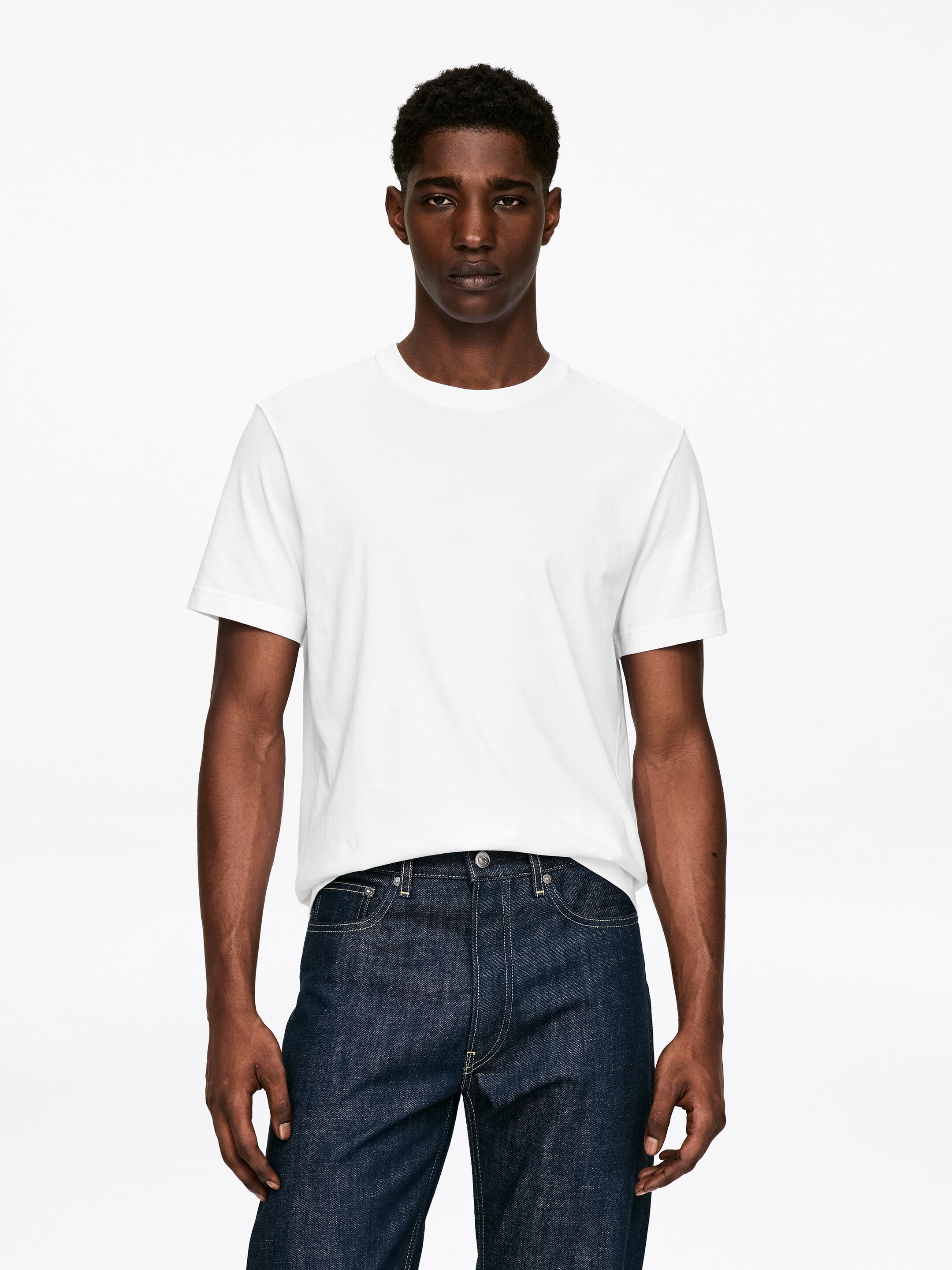 Ingrandisci l'immagine: 170 GSM Regular T-Shirt - White - UOMO | H&M CH 1