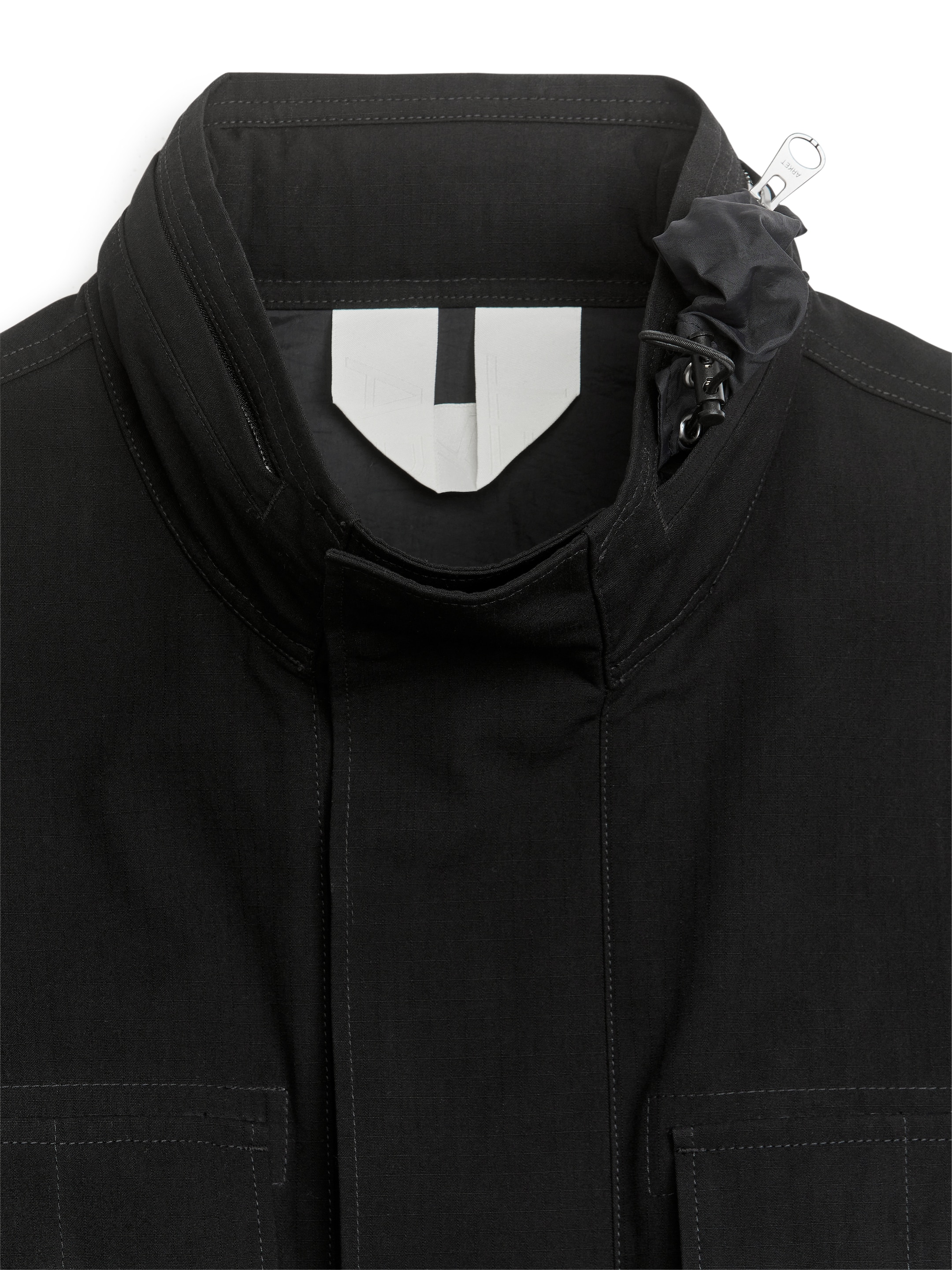 Utility Jacket - Black - Loose fit - Men - StillMedia/DescriptiveDetail - 4