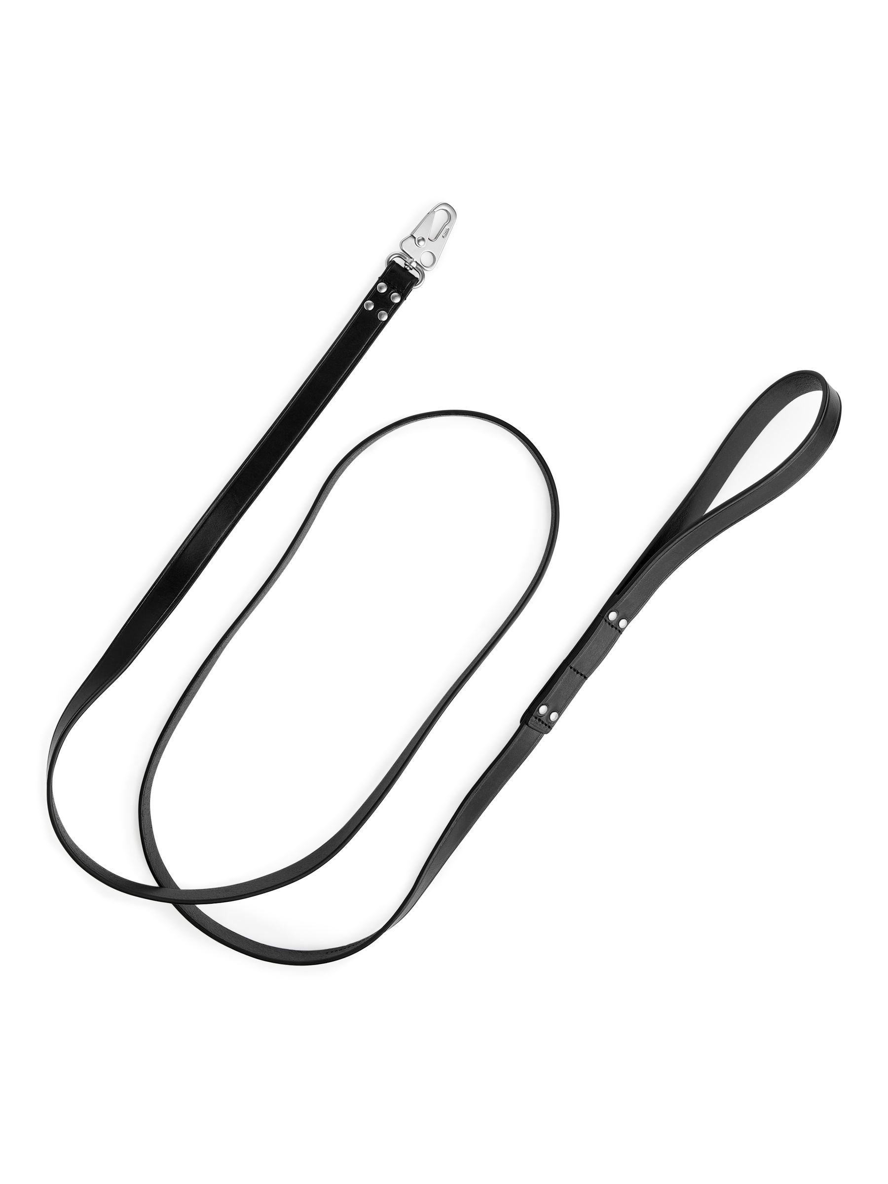 Hundeleine aus Leder - Schwarz - Herren - StillMedia/DescriptiveStillLife - 1