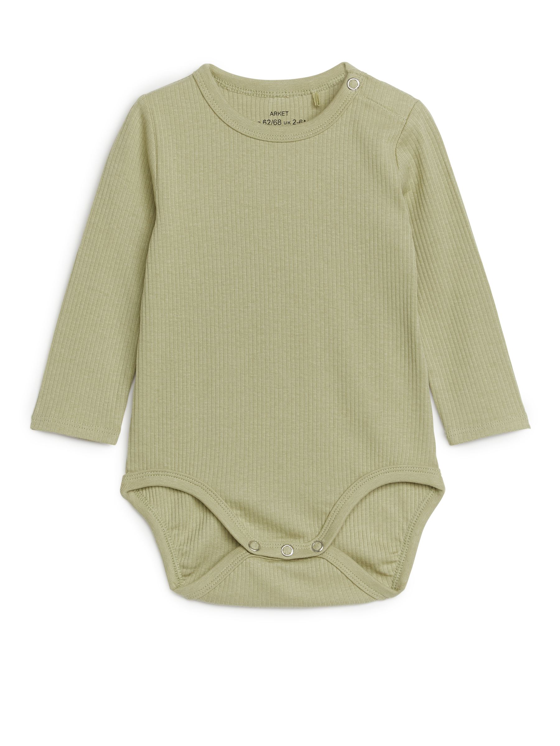 Body in cotone e lyocell-#AEAB86-9168