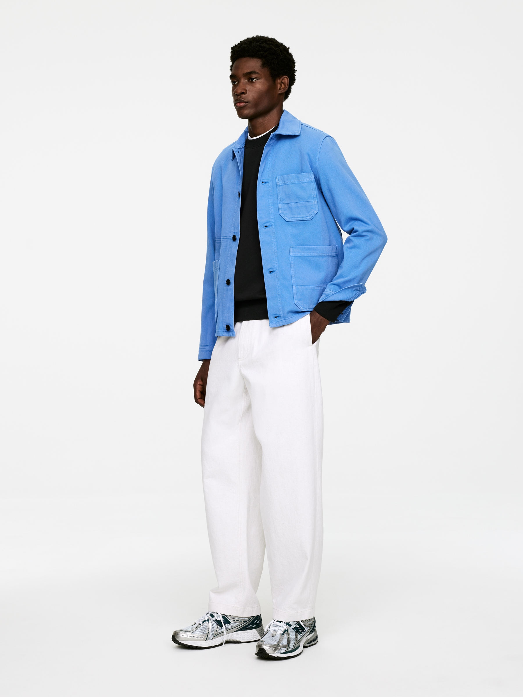 Relaxed Sweatshirt - Off Black - Relaxed fit - Men - StillMedia/Lookbook - 6