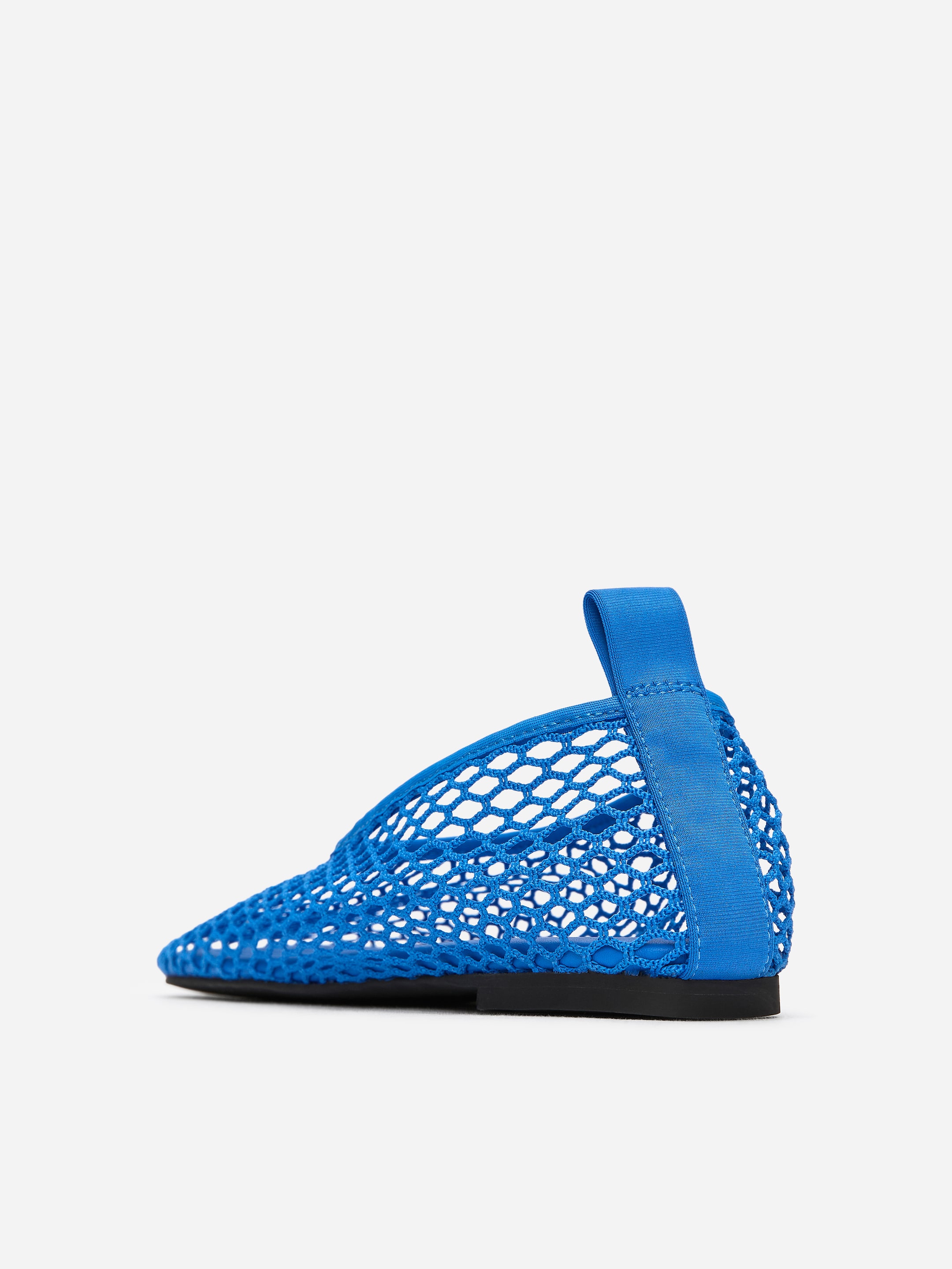 Mesh Ballerina Flats - Blue - Women - StillMedia/DescriptiveStillLife - 5