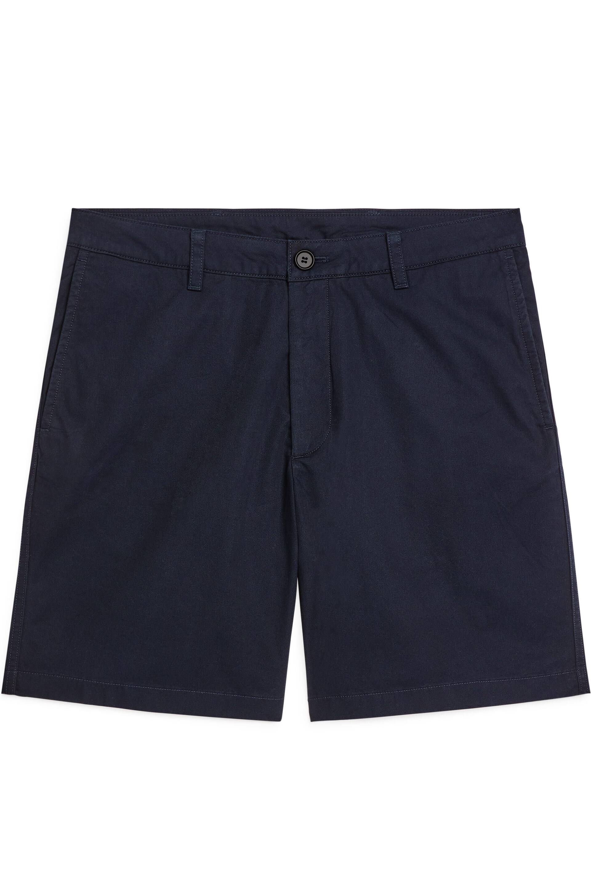 Agrandir l'image: Short en coton - Bleu foncé - HOMME | H&M FR 1