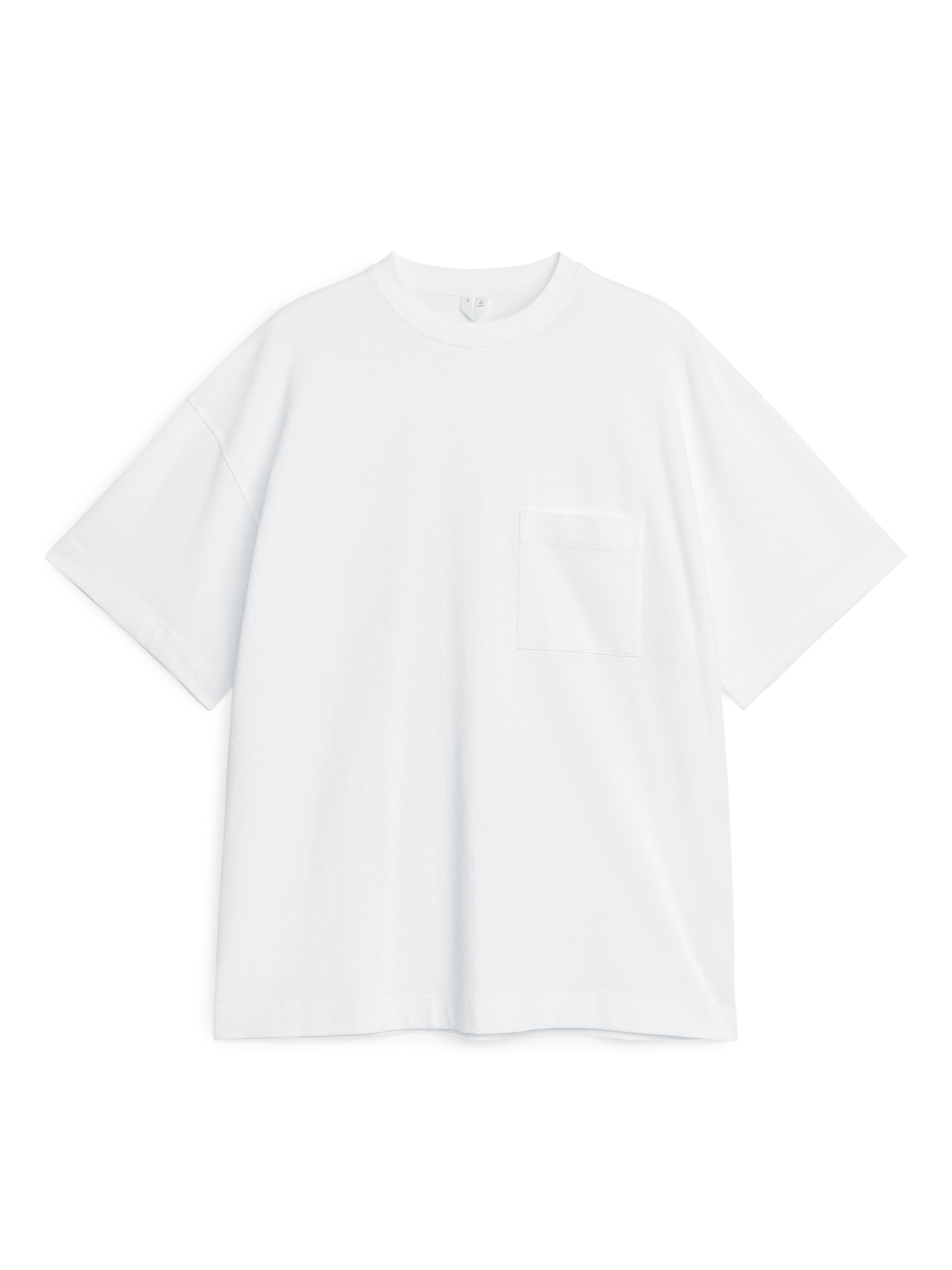 Oversized Heavyweight T-Shirt - White - Oversized - Men - StillMedia/DescriptiveStillLife - 2