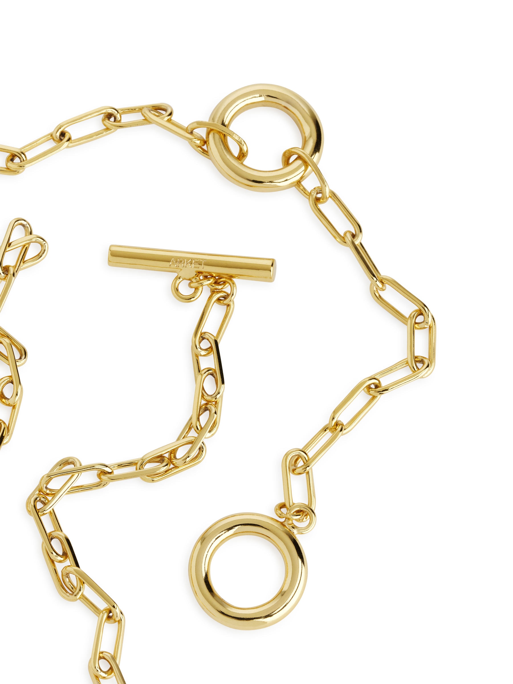 Gold-Plated Chain Necklace - Gold - Women - StillMedia/DescriptiveDetail - 1