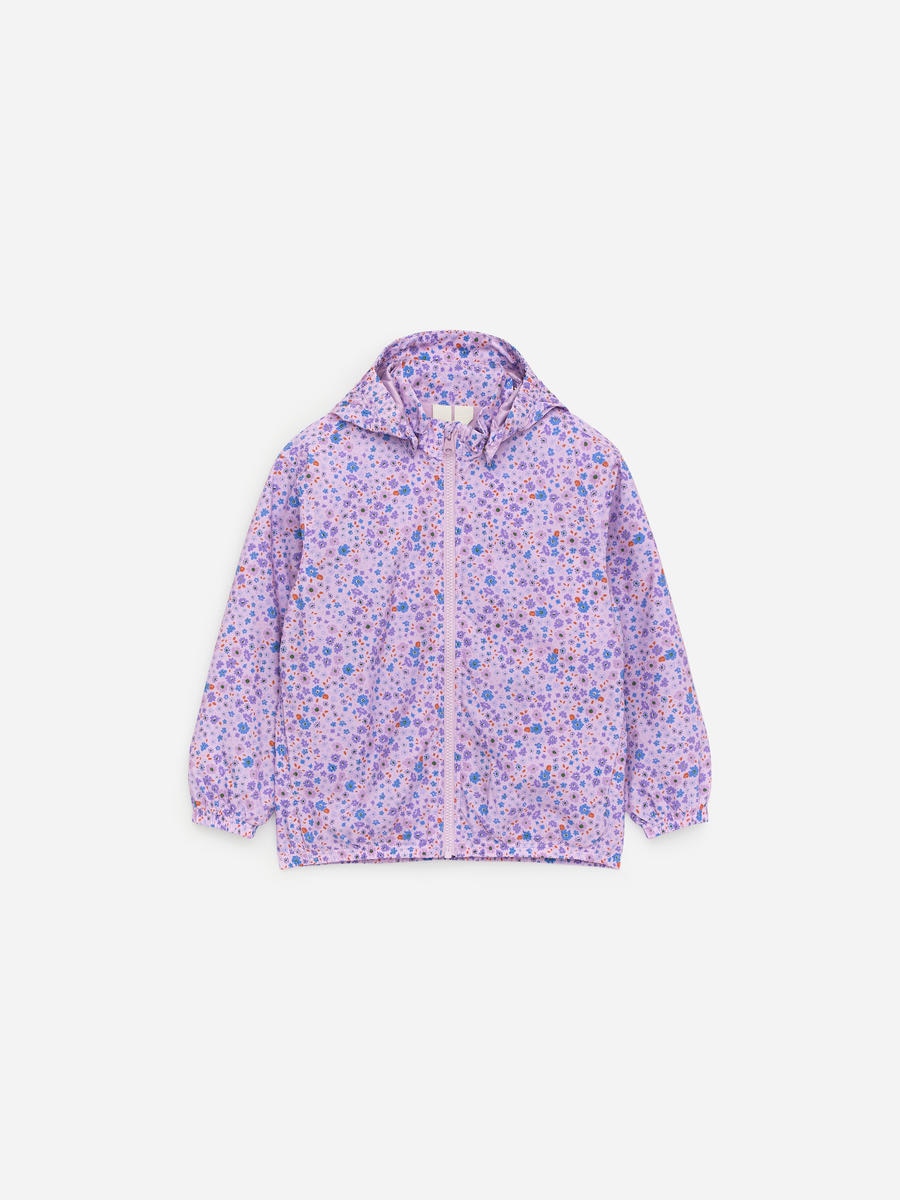 ARKET Girls  Fleece-Lined Shell Jacket Purple,  size 86/92