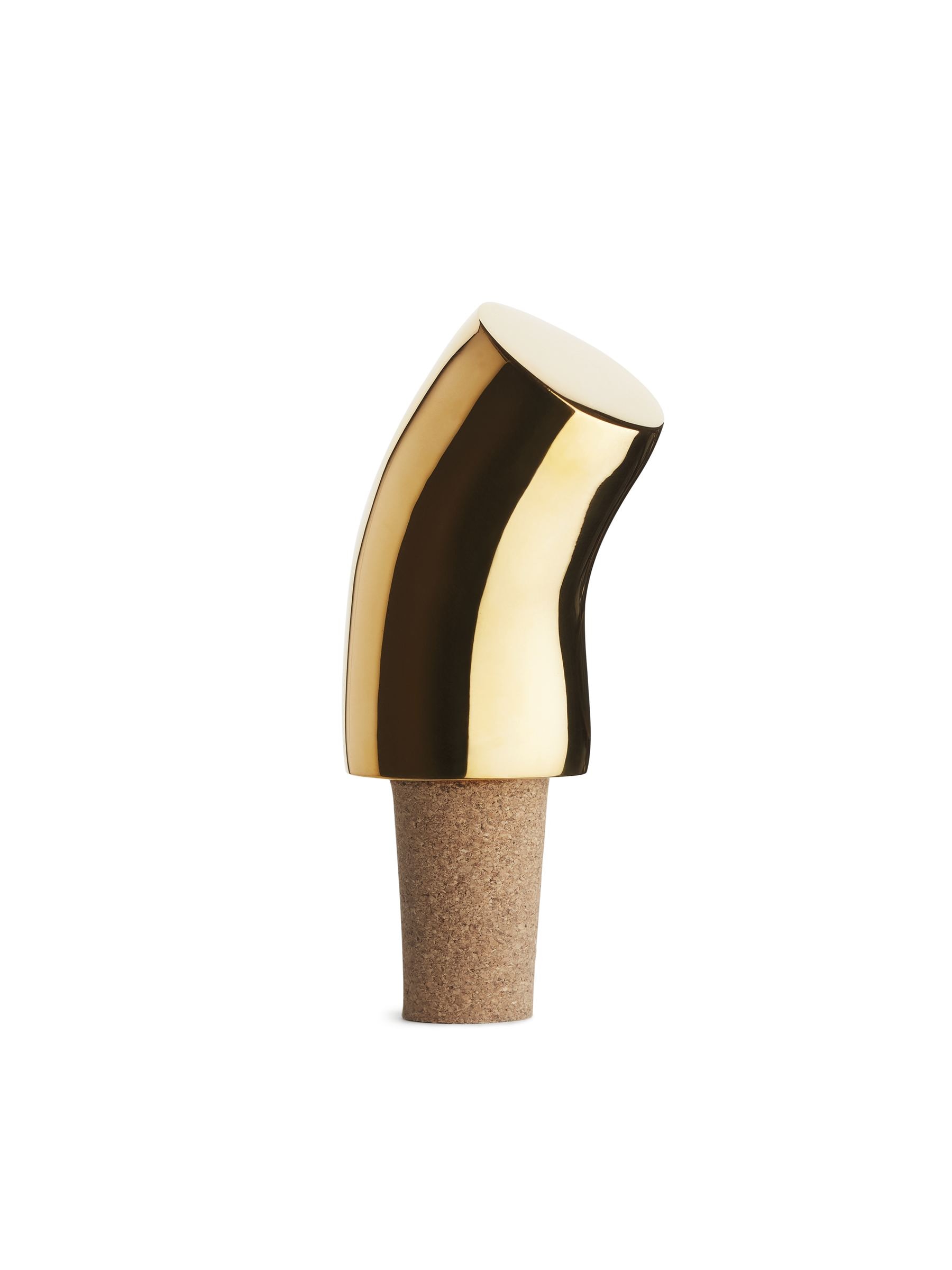 Brass Bottle Stopper - Golden - Homeware - StillMedia/DescriptiveStillLife - 2