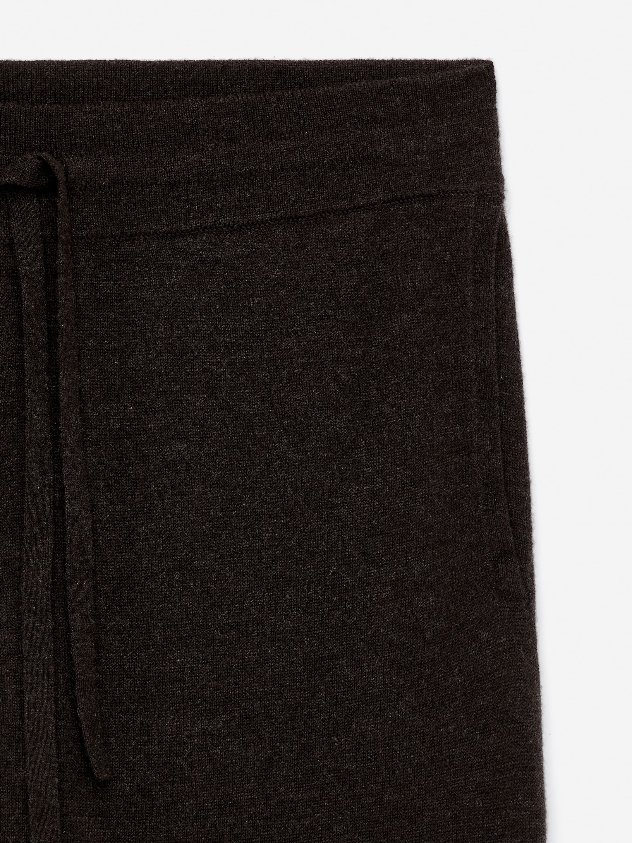 Pantalones de punto de lana y cachemir - Marrón oscuro - Corte holgado - Men - StillMedia/DescriptiveDetail - 1