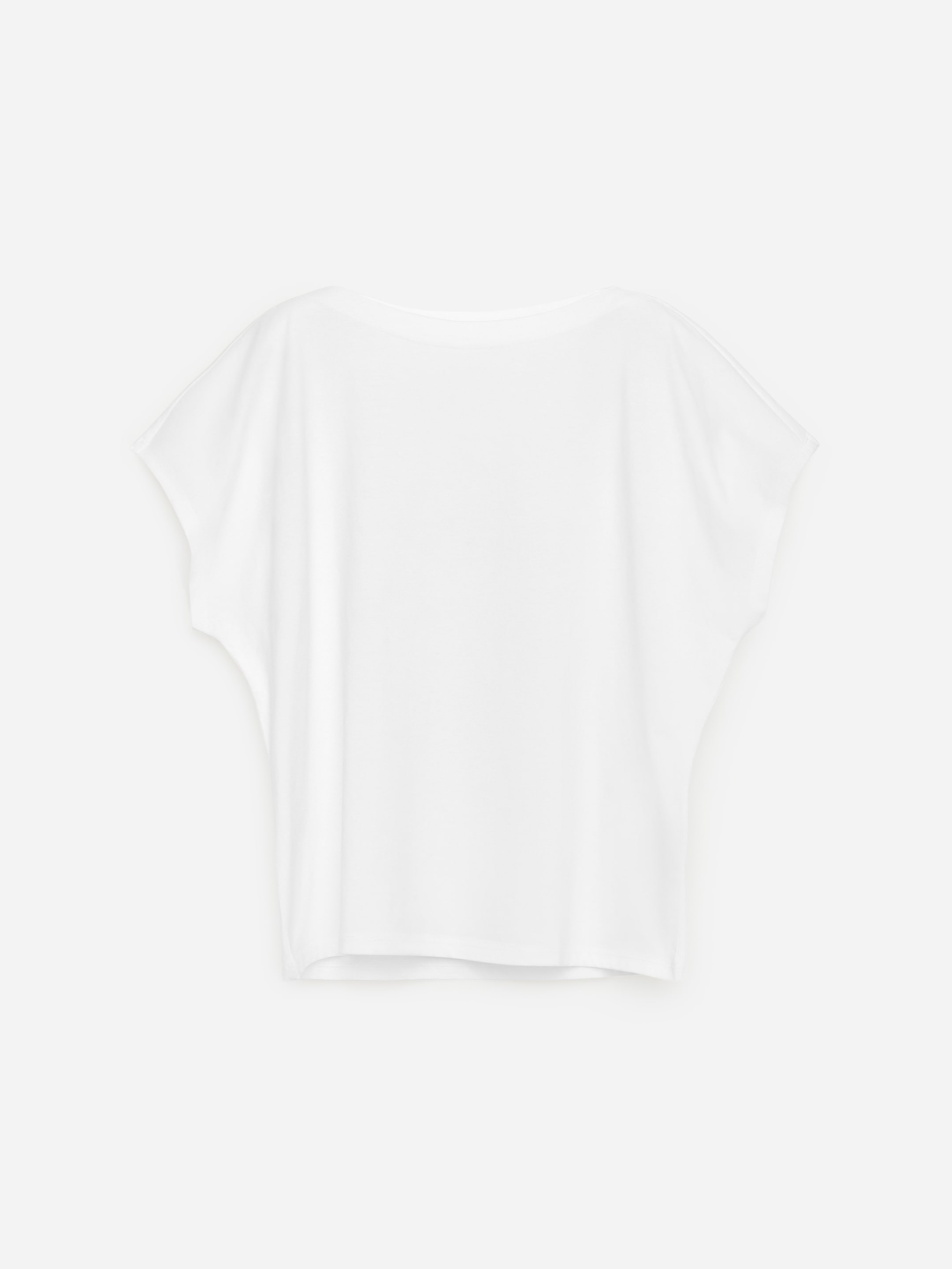 Cap-Sleeve Top-White-18654