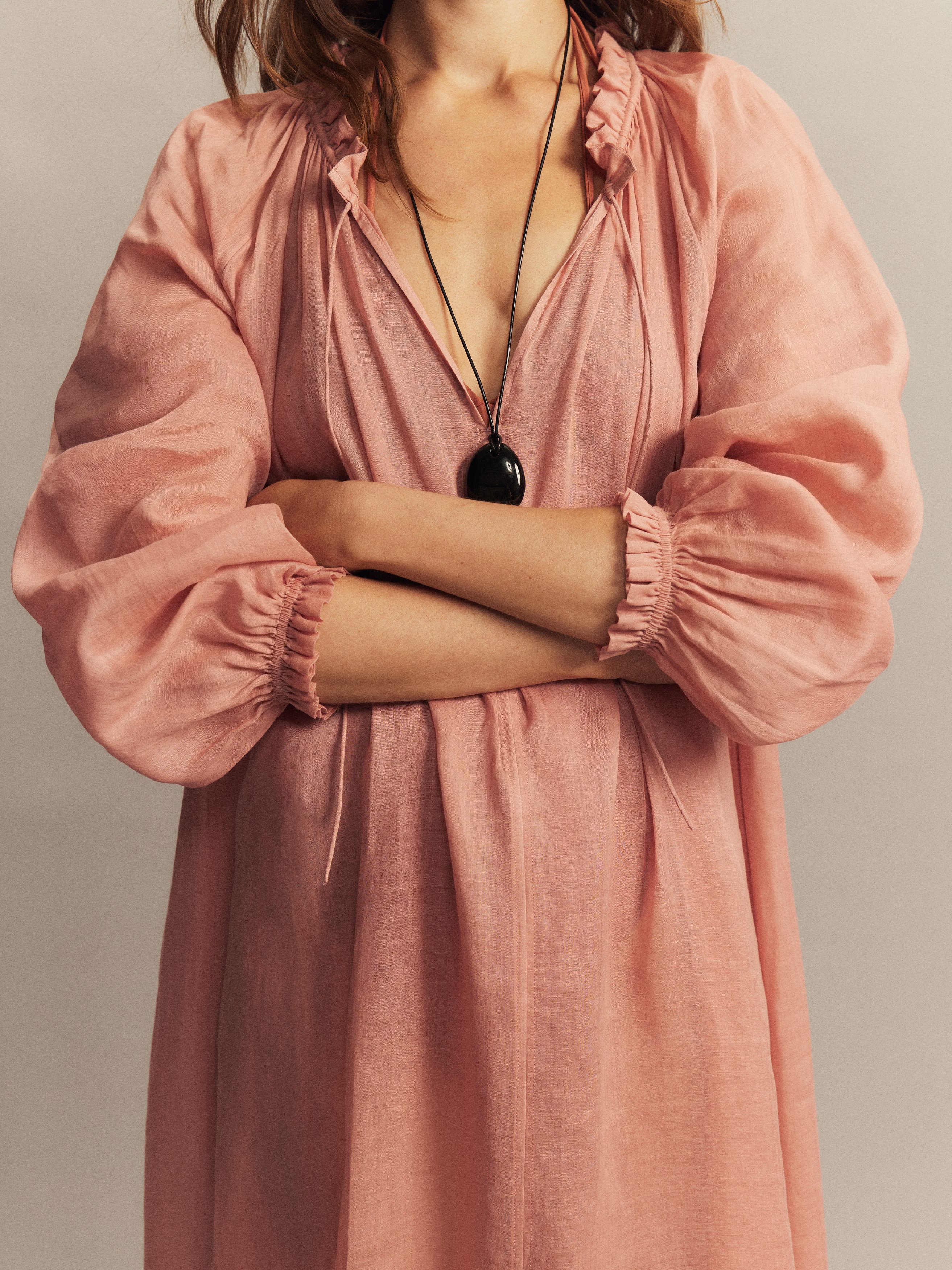 Collier pendentif - Noir - Femme - StillMedia/Lookbook - 1