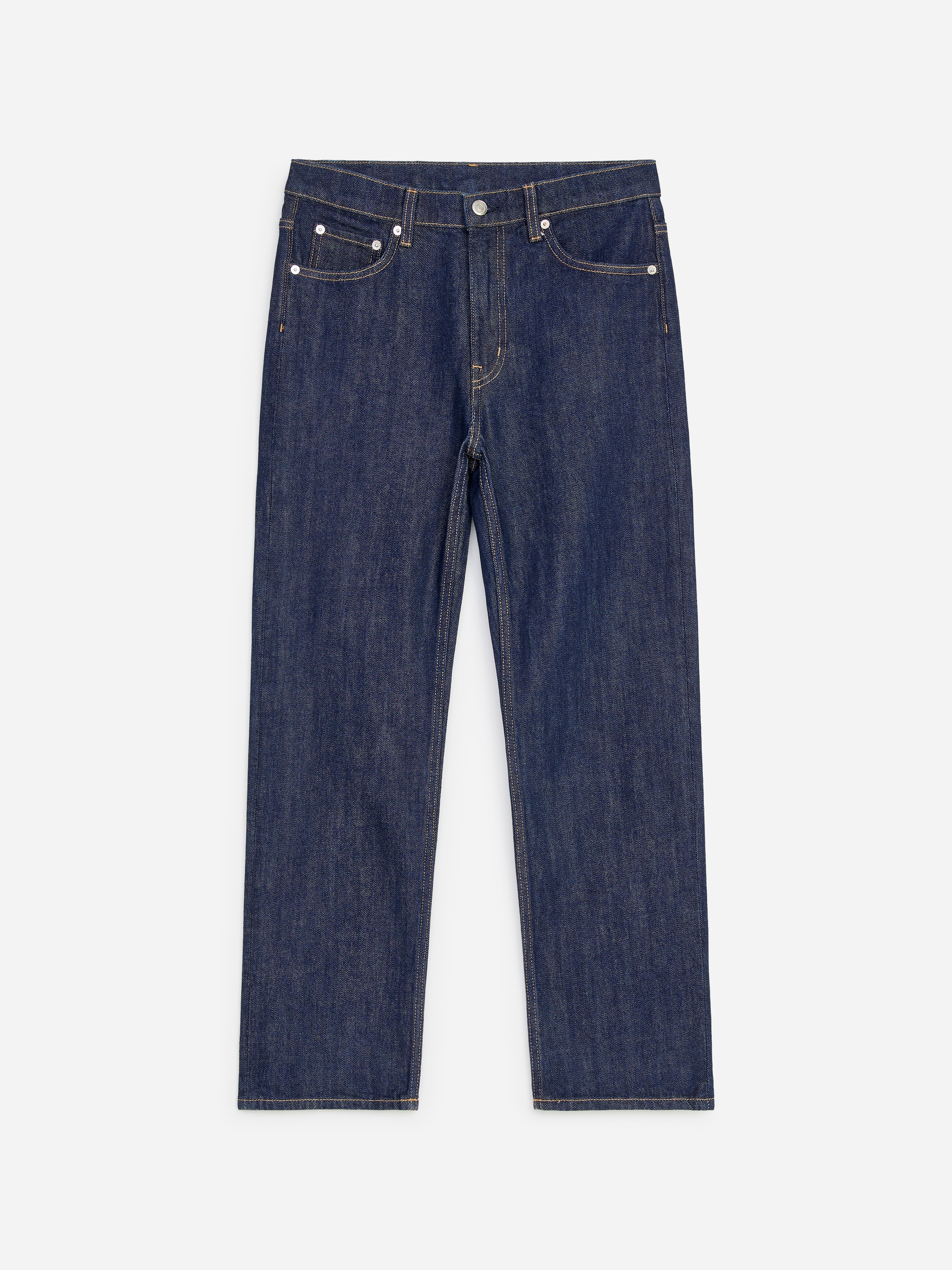 JADE Cropped Slim Jeans - Dunkelblau/Weiß/Blau/Schwarz/Blau/Braun/Verwaschenes Schwarz/Dunkelblau