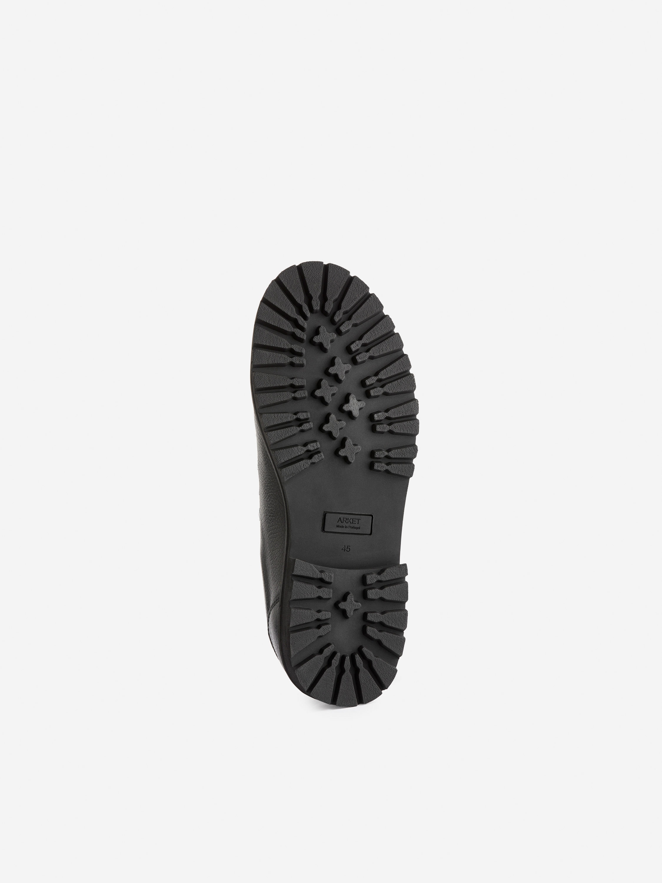 Leather Hiking Shoes - Black - Men - StillMedia/DescriptiveStillLife - 4