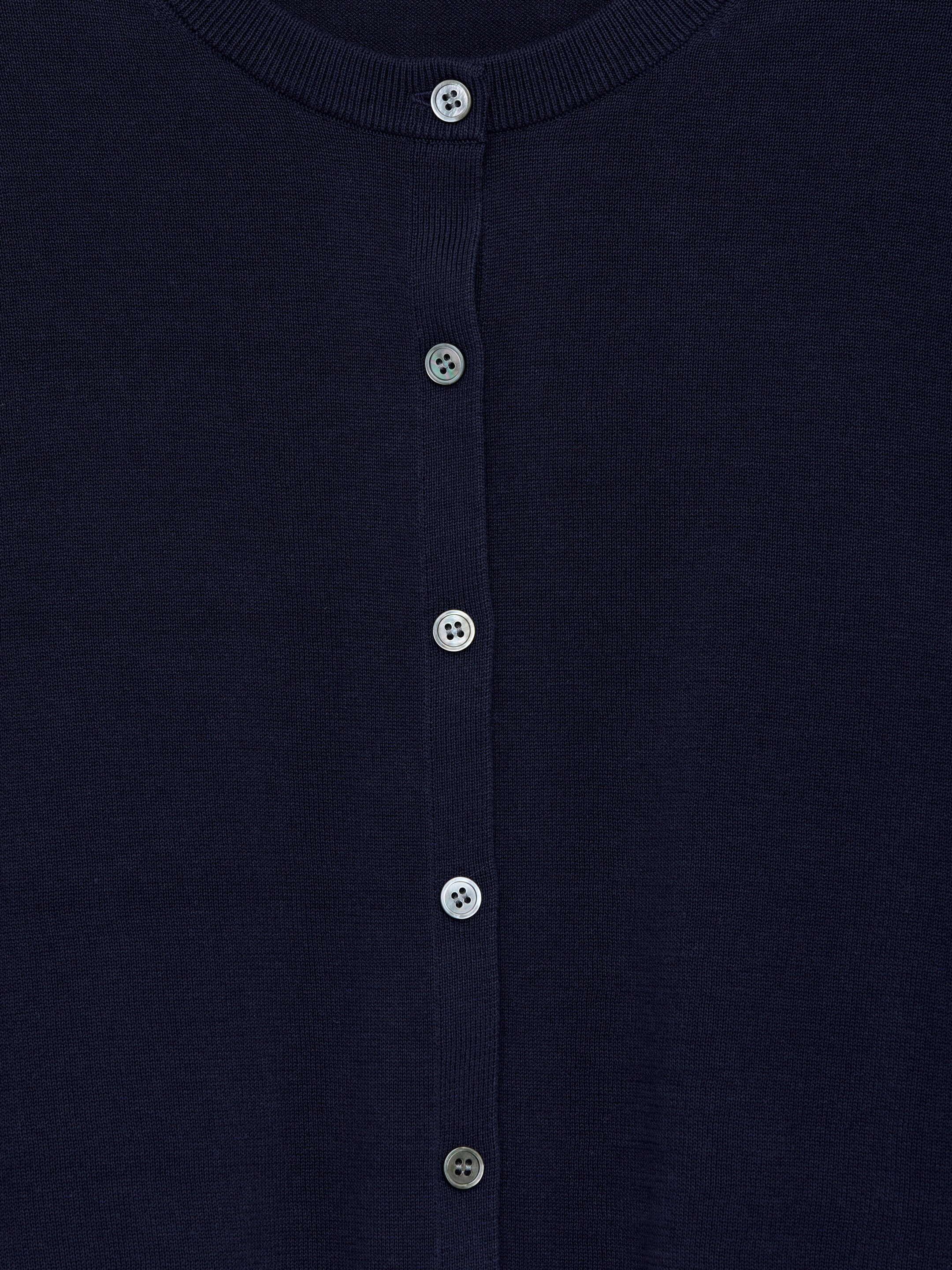 Grotere afbeelding bekijken: Katoenen vest - Donkerblauw - DAMES | H&M NL 2