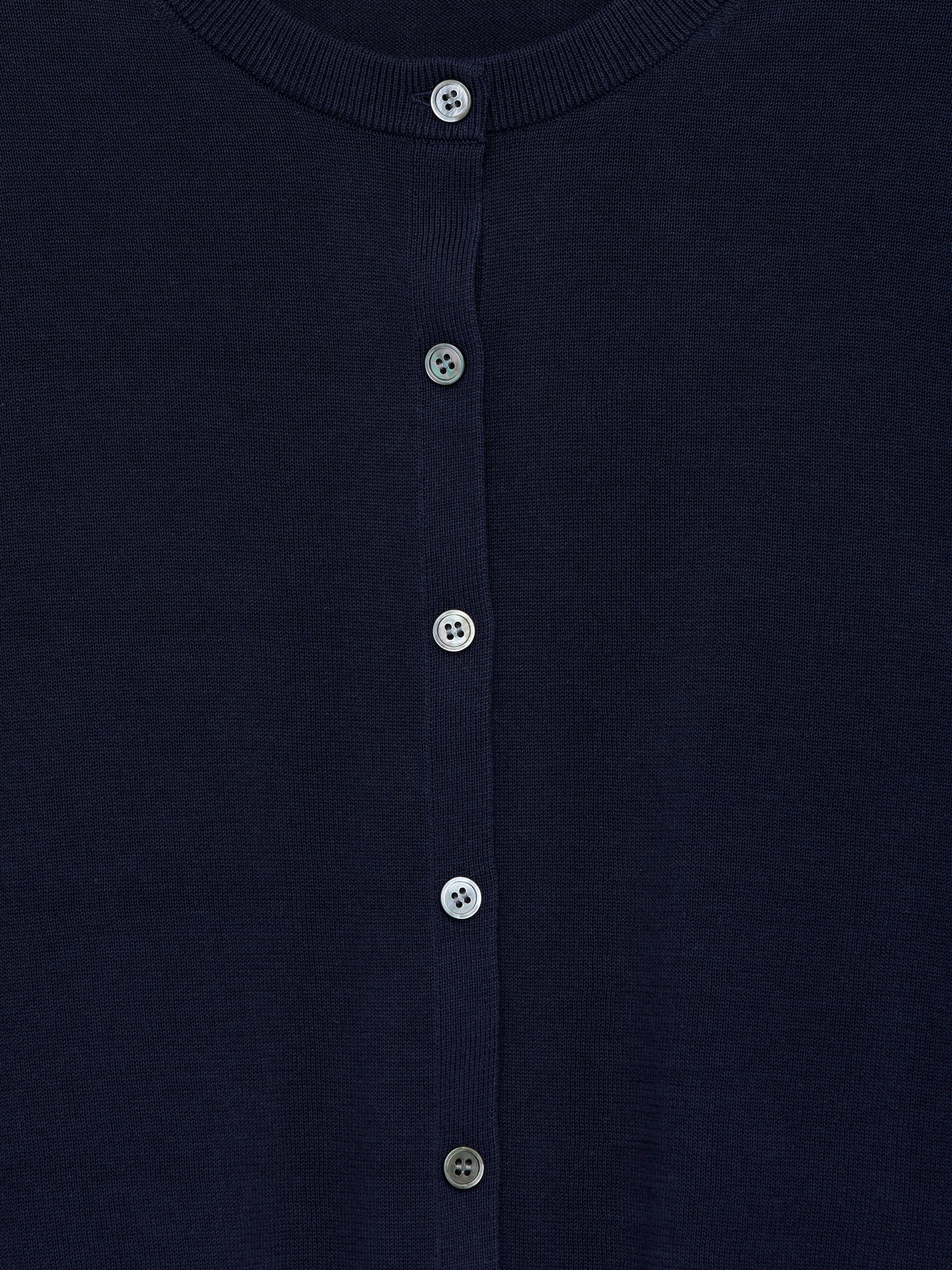 Gilet en coton - Bleu foncé - 6