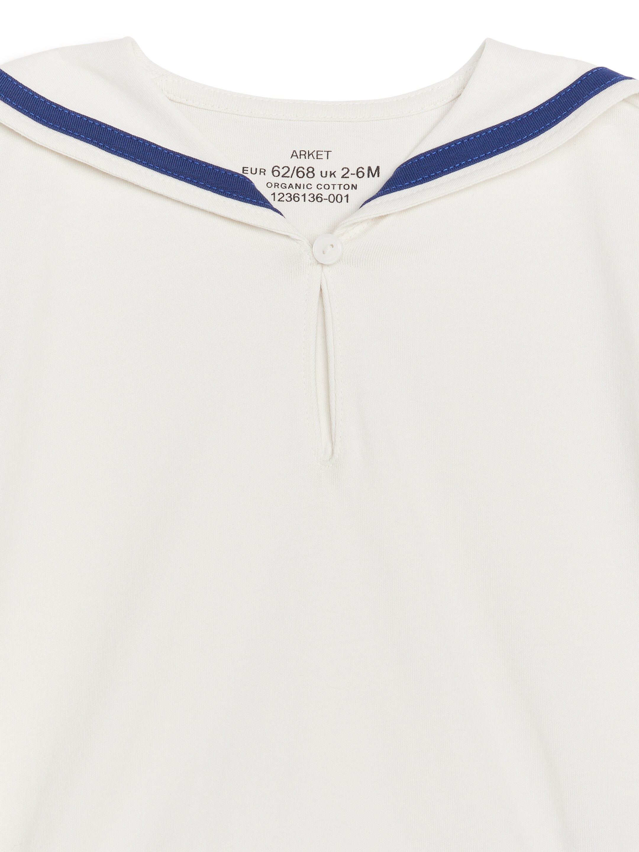 View larger image: Sailor Romper - White/Blue - Kids | H&M GB 3